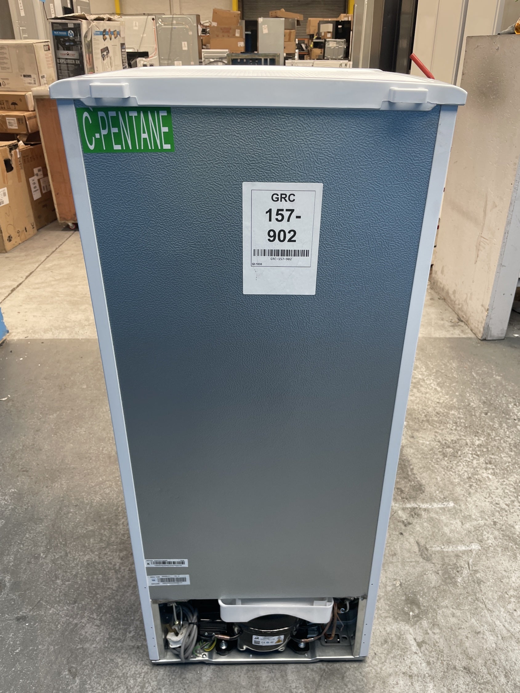 #GRC-157-902 - Candy CDH1S313EWK Slimline 117 Litre Top Mount Fridge Freezer