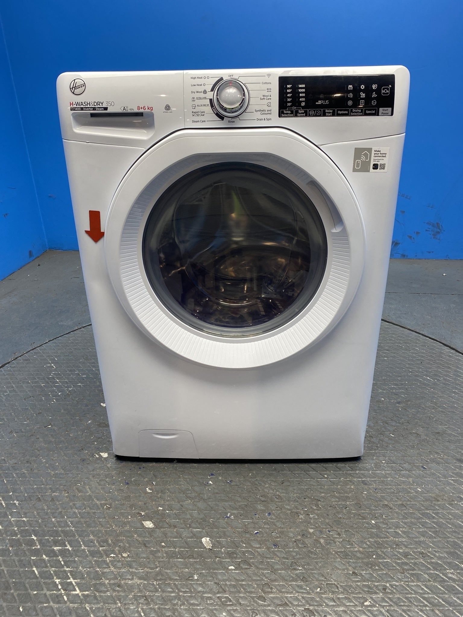 Hoover H3DPS4866TAM6 8kg/6kg 1400 Spin Washer Dryer