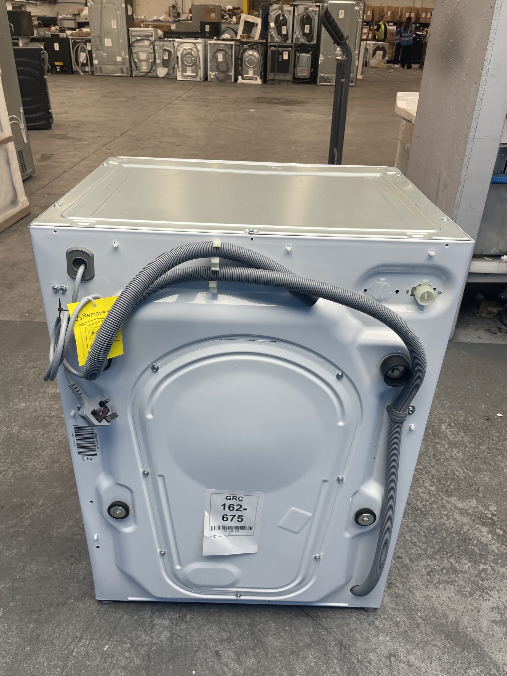 #GRC-162-675 - Hoover Integrated Washing Machine – 8kg, 1400rpm, Steam Care, KG Mode Sensor