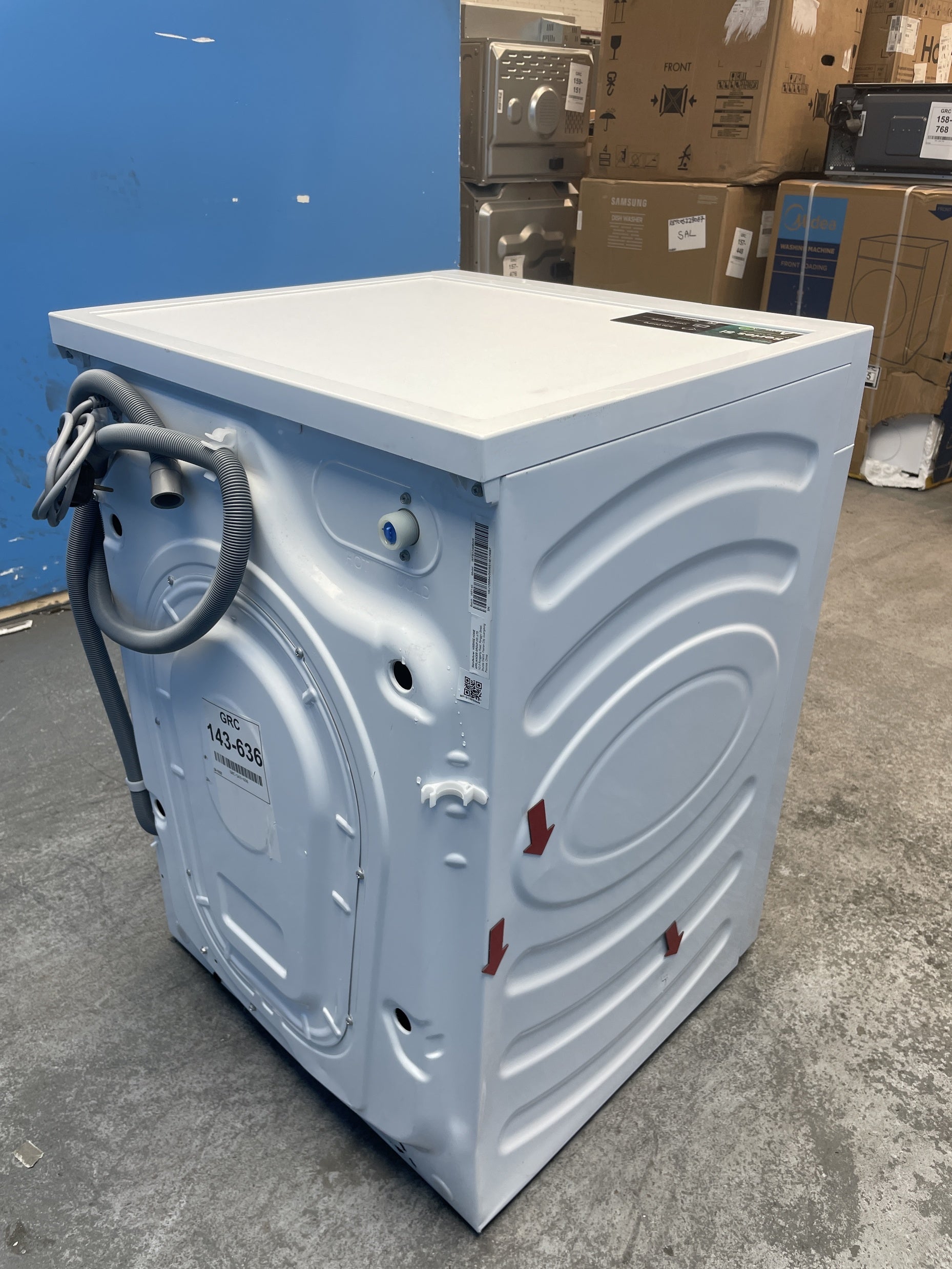 #GRC-143-636 - Hisense 5i Series WF5I1245BWR 12kg 1400rpm Washing Machine