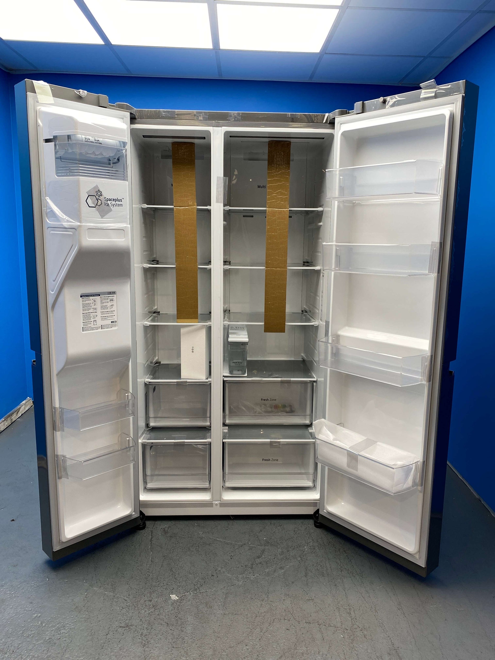 LG GSLD81PZRD 635 Litre American Style Fridge Freezer