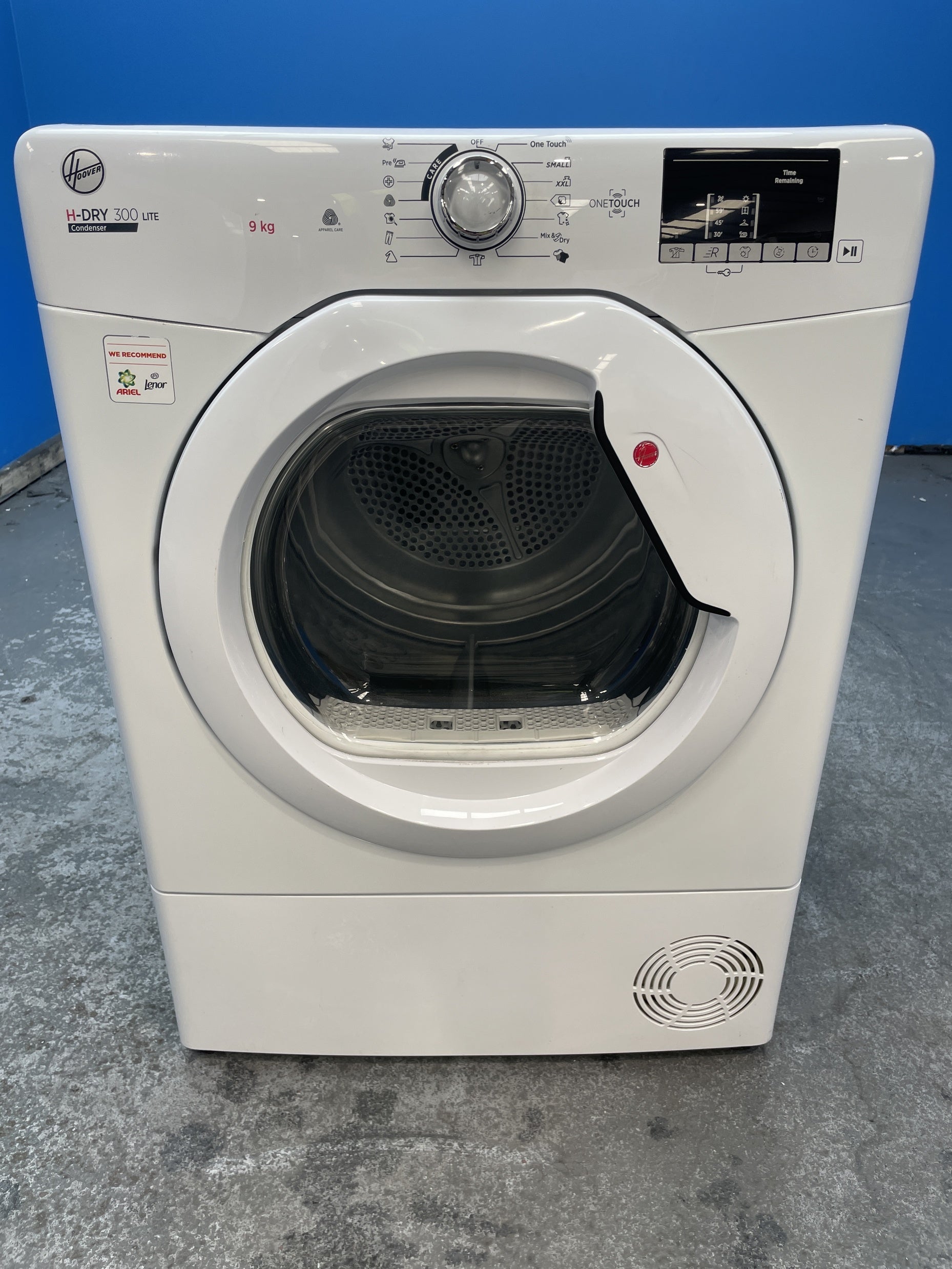 #GRC-145-031 - Hoover H-DRY 300 HLE C9DG 9kg Condenser Tumble Dryer