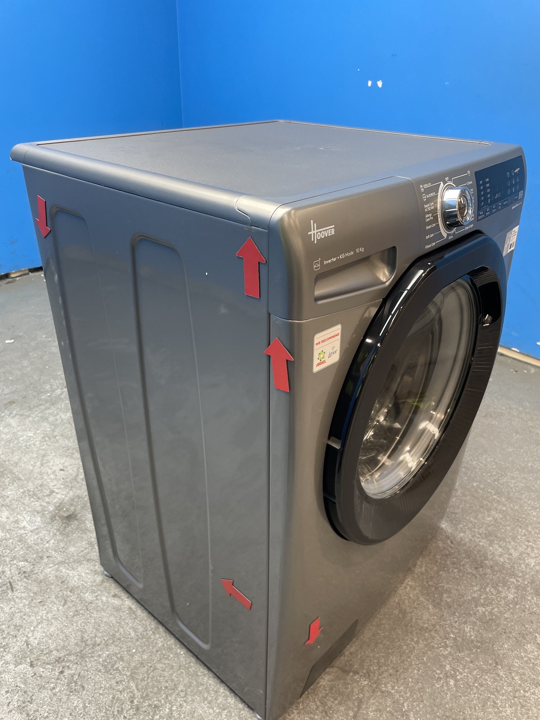 #GRC-158-452 - Hoover H3B13WPS4106TAMBR 10kg 1400 Spin Washing Machine
