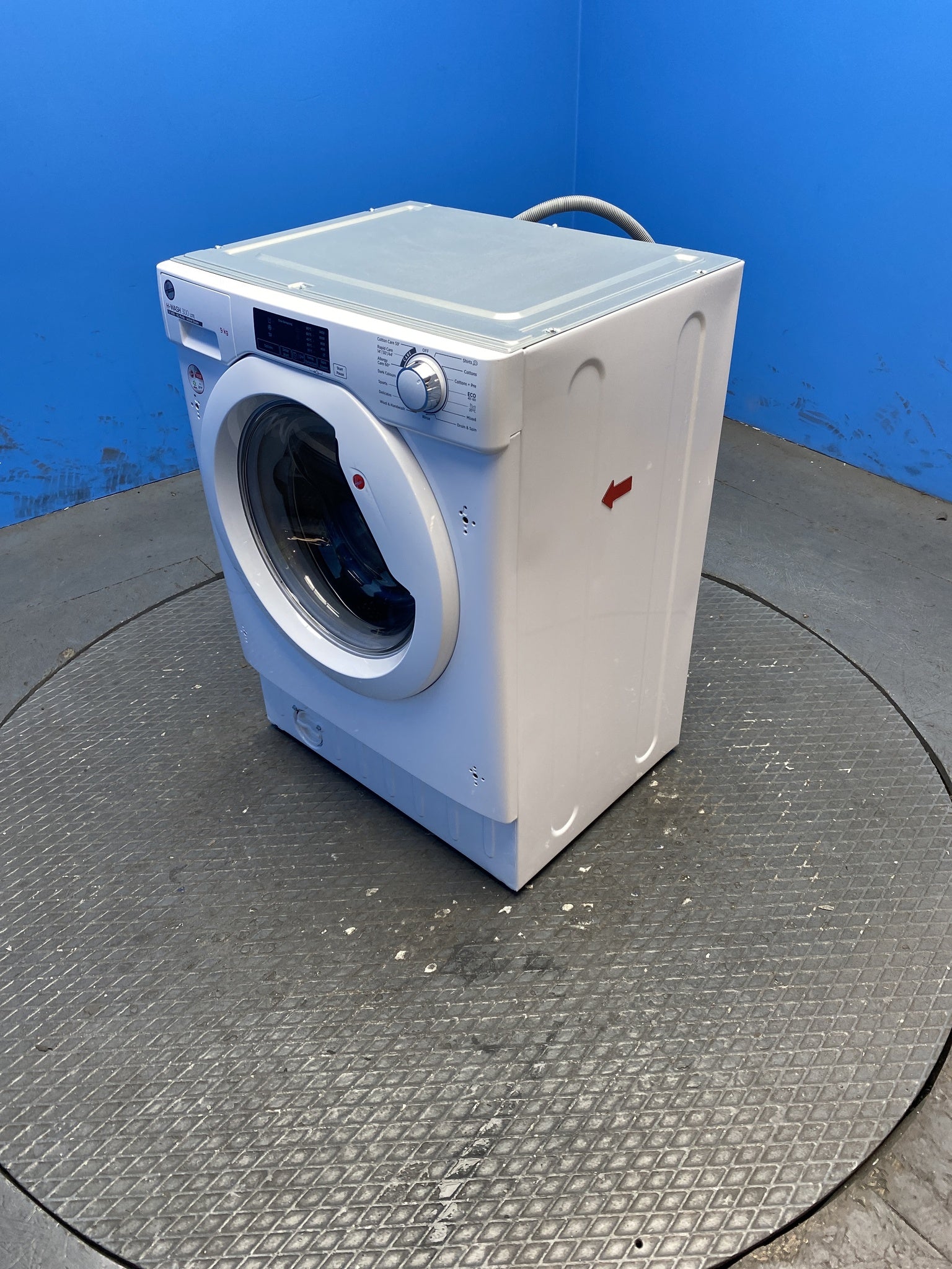 Hoover HBWS49D1W4 Integrated 9kg 1400 Spin Washing Machine