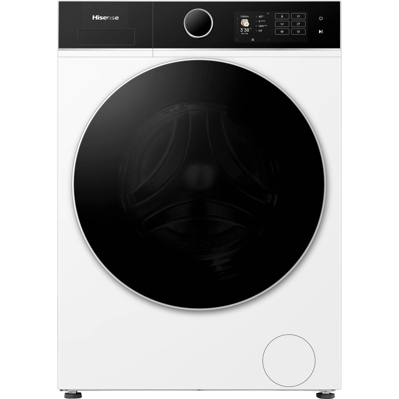 Hisense WF5I9043BWFS 9kg 140rpm KitchenFit Washing Machine – Renew 2 U