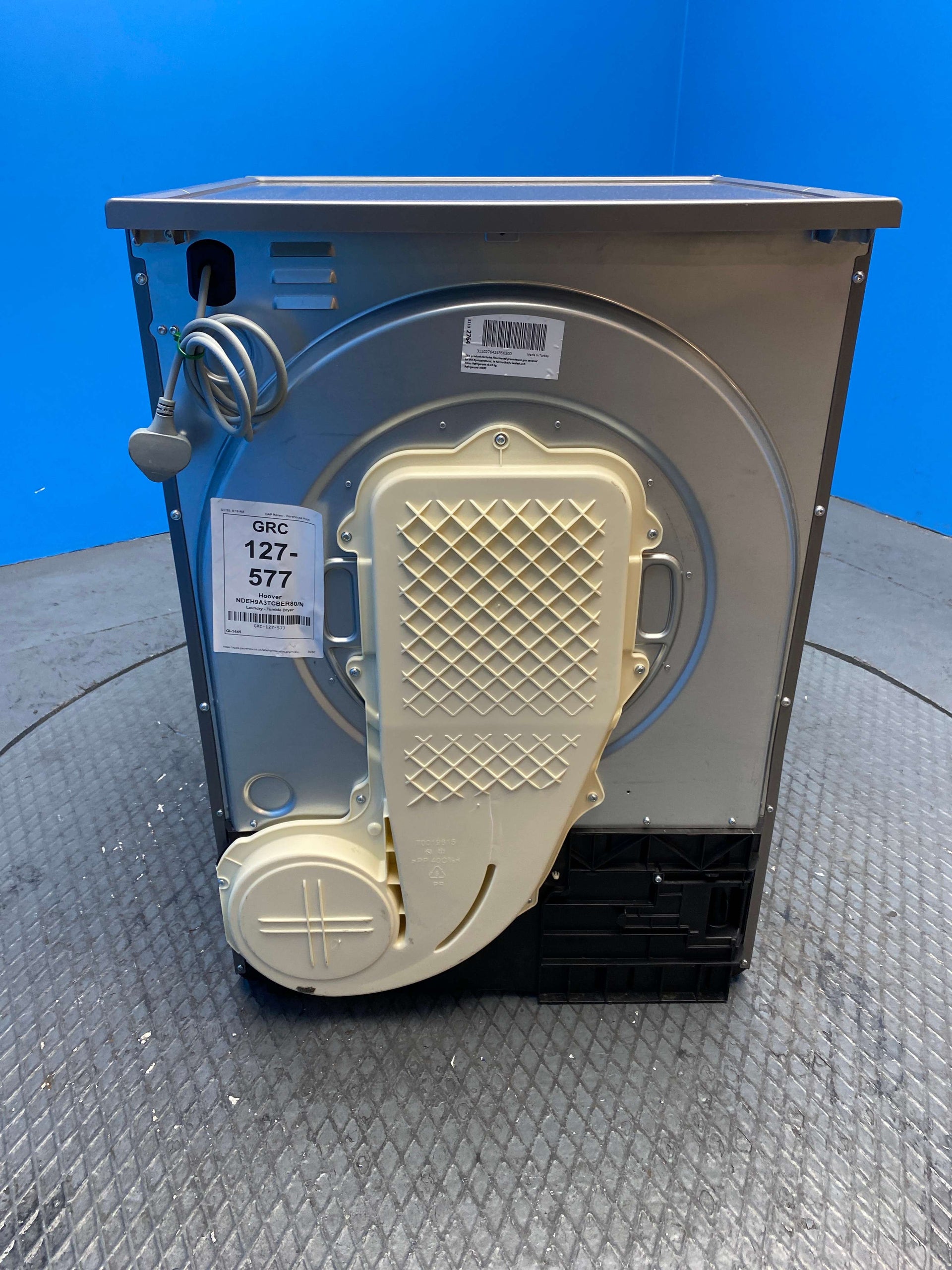 Hoover H-DRY 500 NDEH9A3TCBER80/N 9kg Heat Pump Dryer