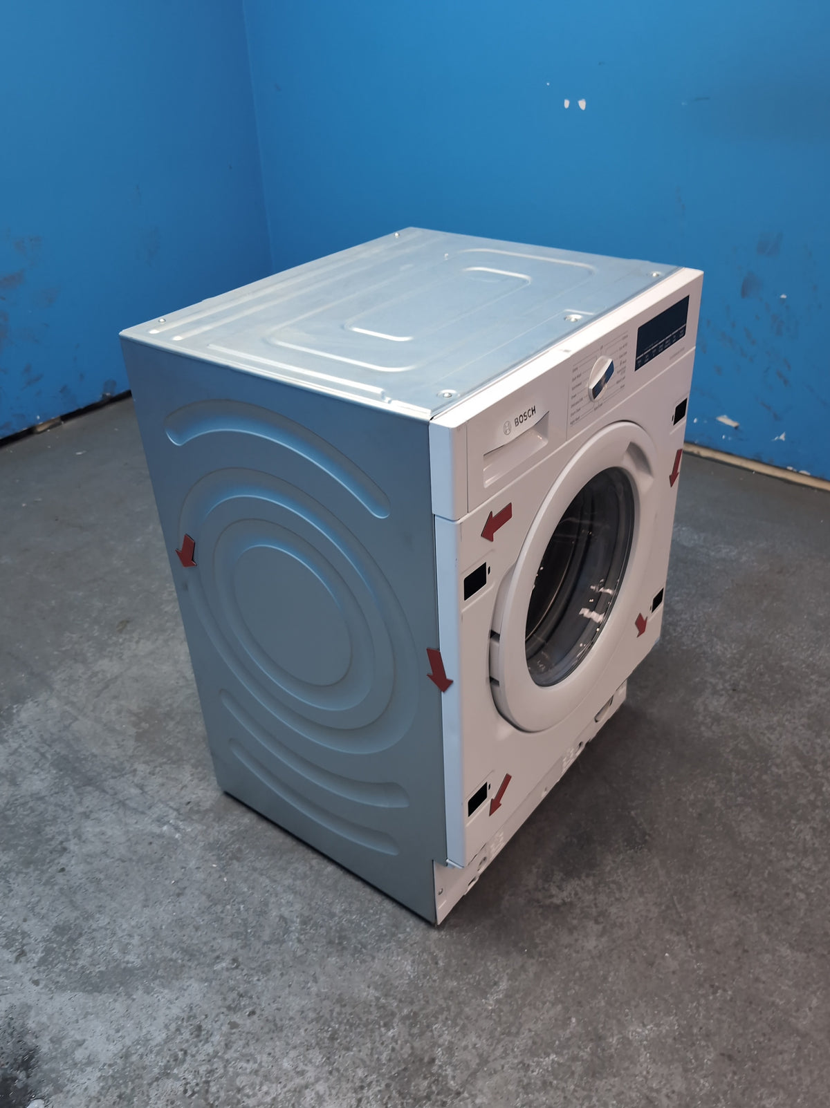 #GRC-163-523 - Bosch 8kg 1400rpm Integrated Washing Machine – EcoSilence Drive, White