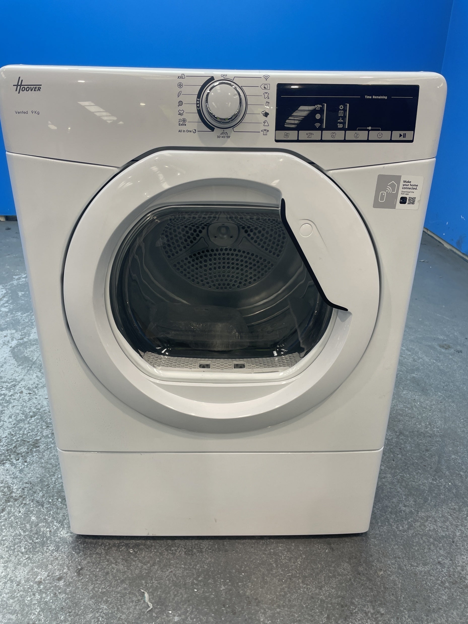 #GRC-157-159 - Hoover HLE V9TG 9kg Vented Tumble Dryer