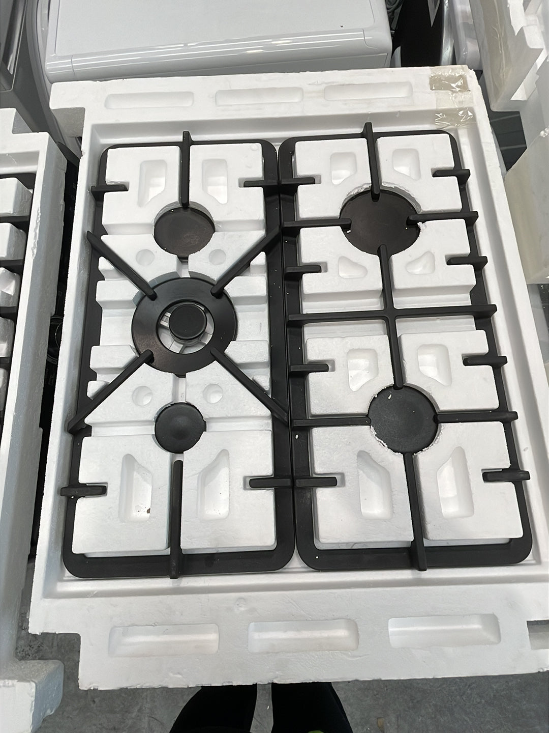 #GRC-164-335 - Belling Farmhouse 100cm Dual Fuel Range Cooker – 157L, AirFry, Cream