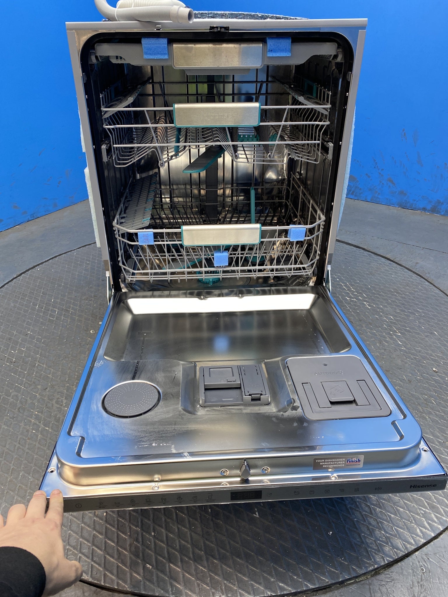Hisense HV693A60UVADUK Integrated Smart 16 Place Dishwasher