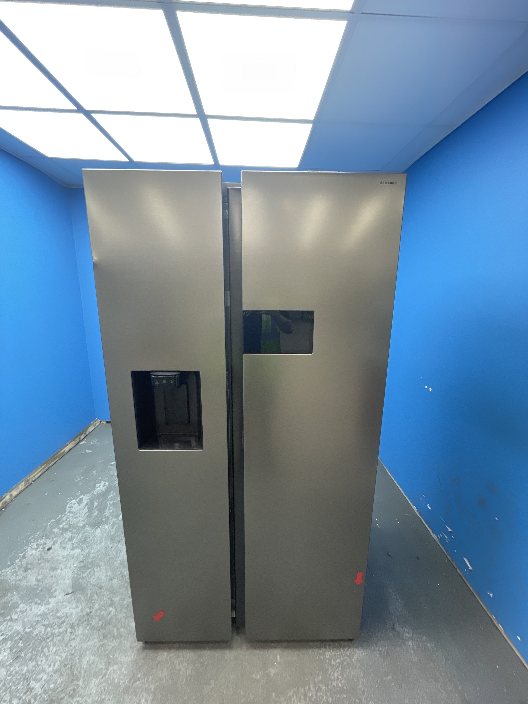 #GRC-163-248 - Samsung Bespoke AI Series 9 RS90F64EETEU American Fridge Freezer