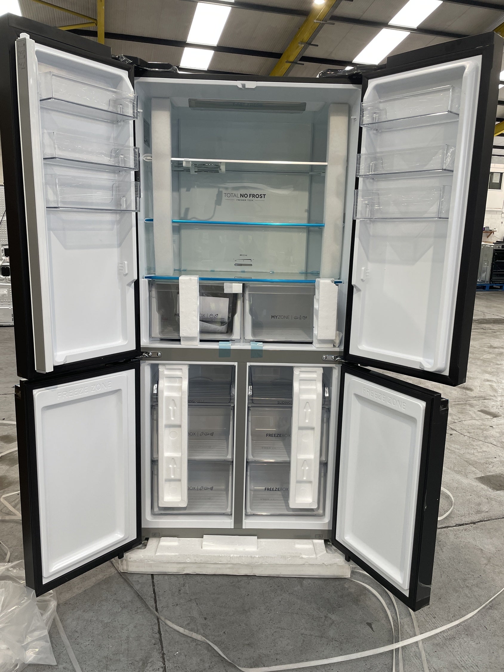 #GRC-157-890 - Haier HCR5919ENMB American Style Series 5 528 Litre Fridge Freezer