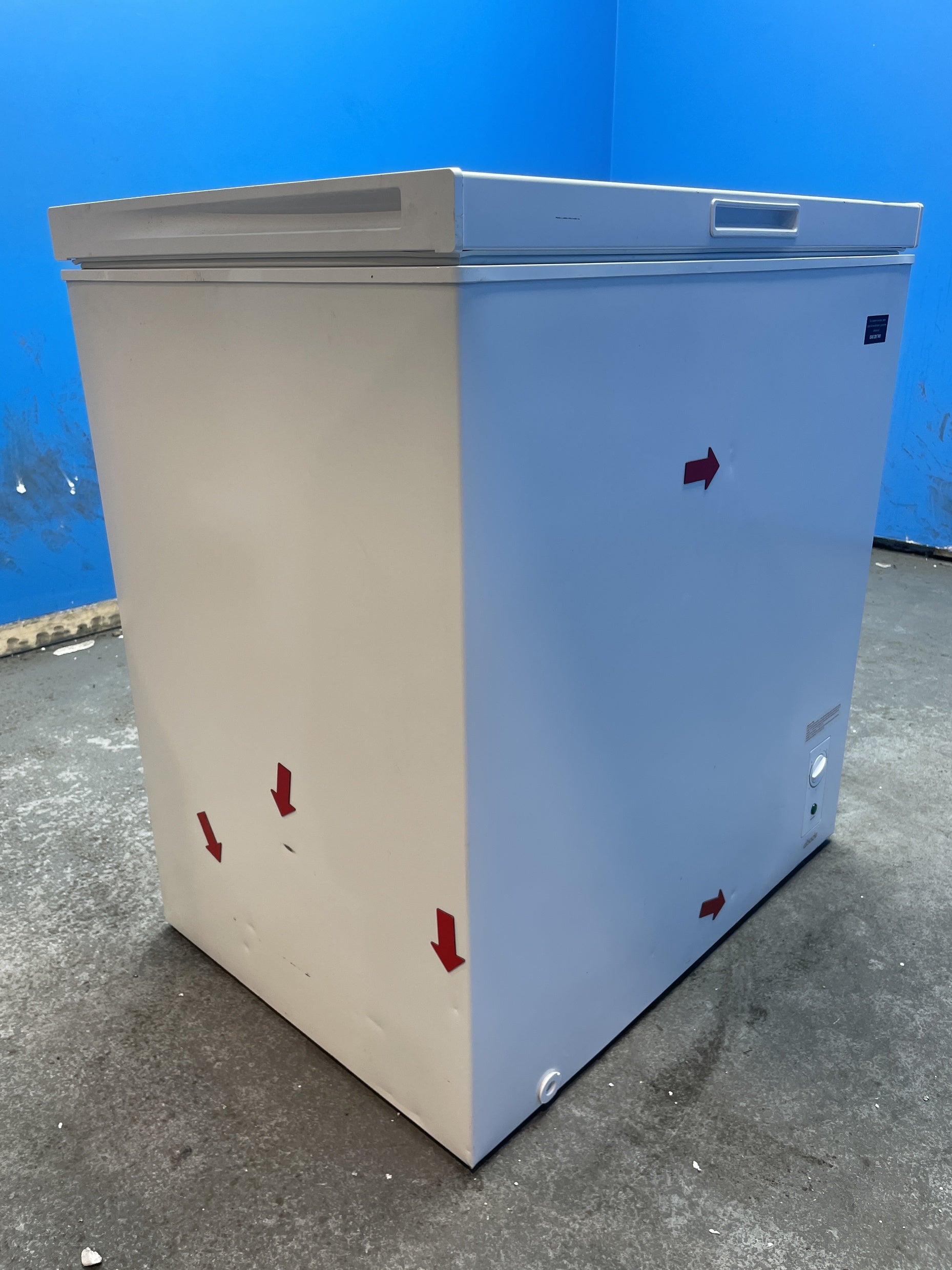 #GRC-158-335 - Abode A198CF0E1W 198L White Chest Freezer