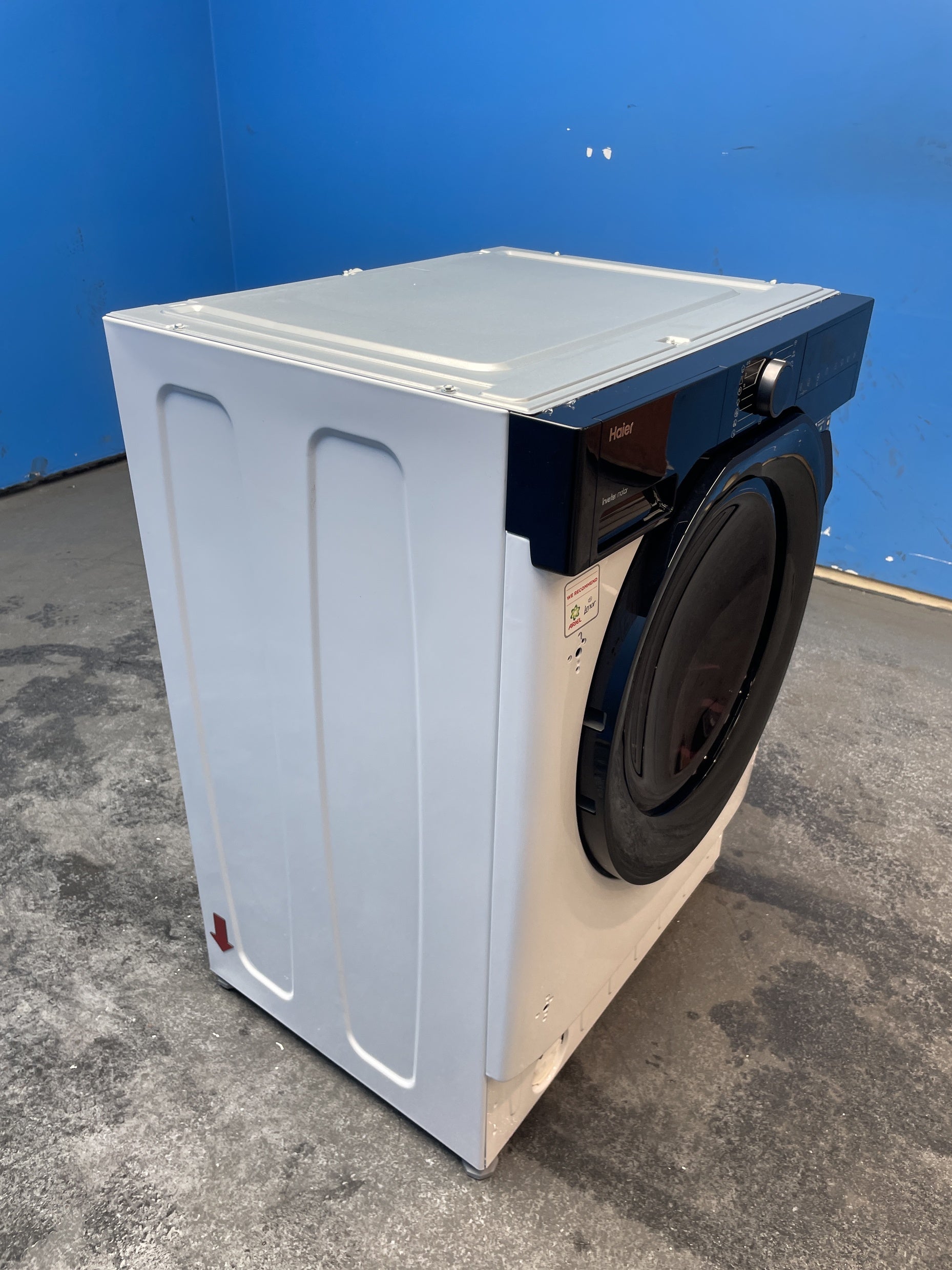 #GRC-163-357 - Haier Integrated Washer Dryer – 9kg Wash, 6kg Dry, 1600rpm, WiFi Connected, White