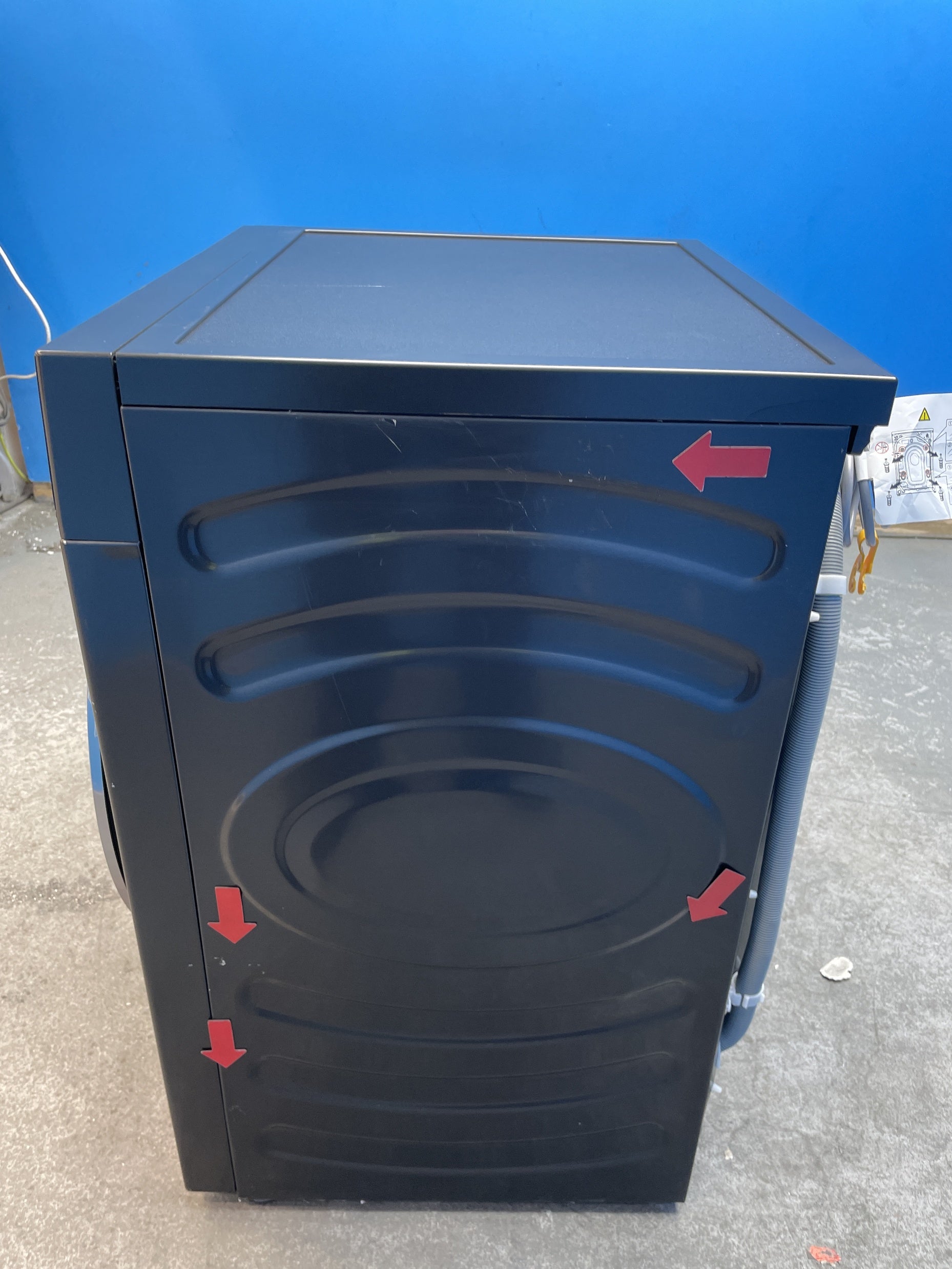 #GRC-159-659 - Hisense WF5I1045BBQ KitchenFit 5i 10.5 kg WiFi Washing Machine