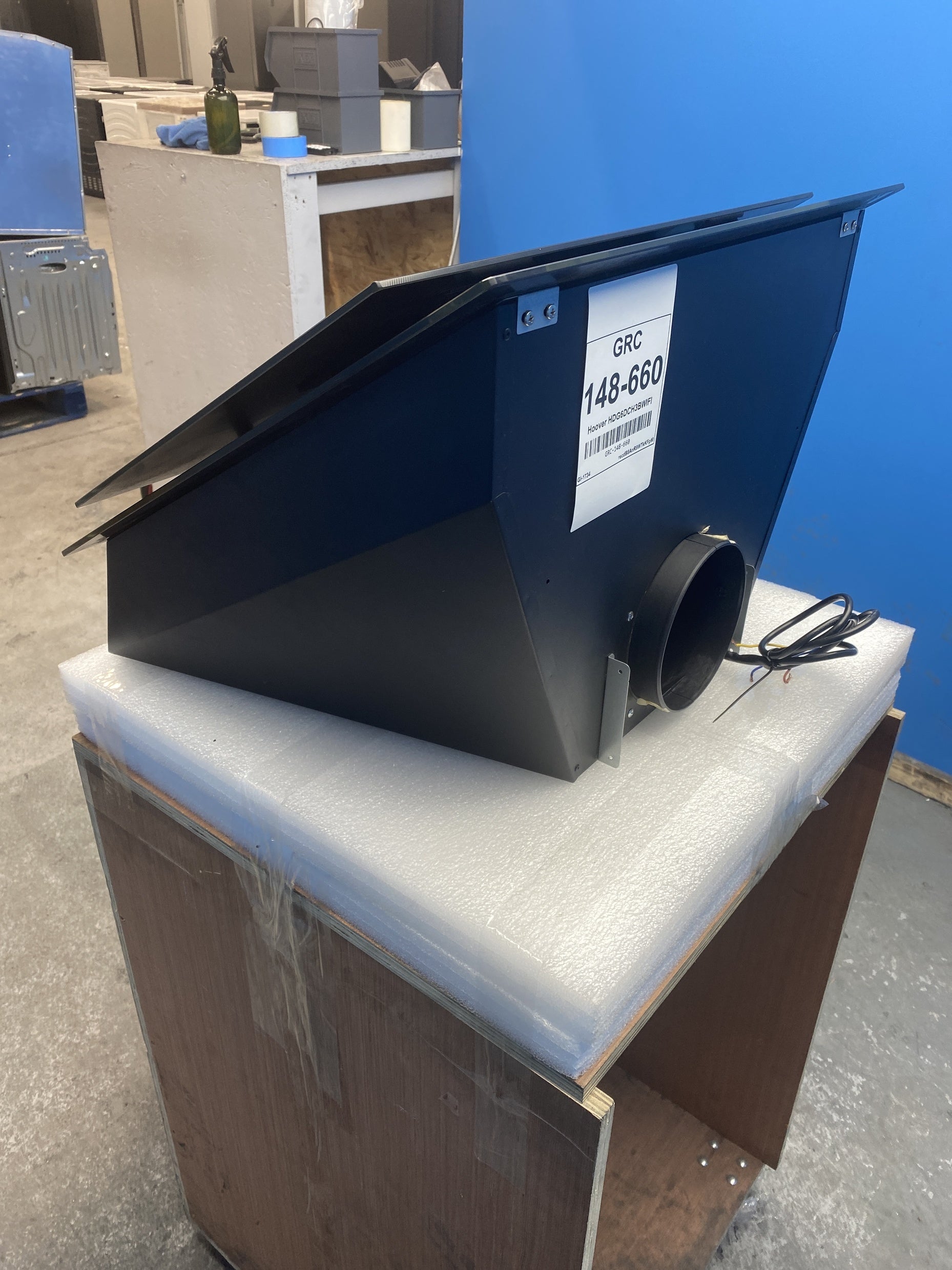 #GRC-148-660 - Hoover HDG6DCH3BWIFI 60cm Smart Canopy Hood