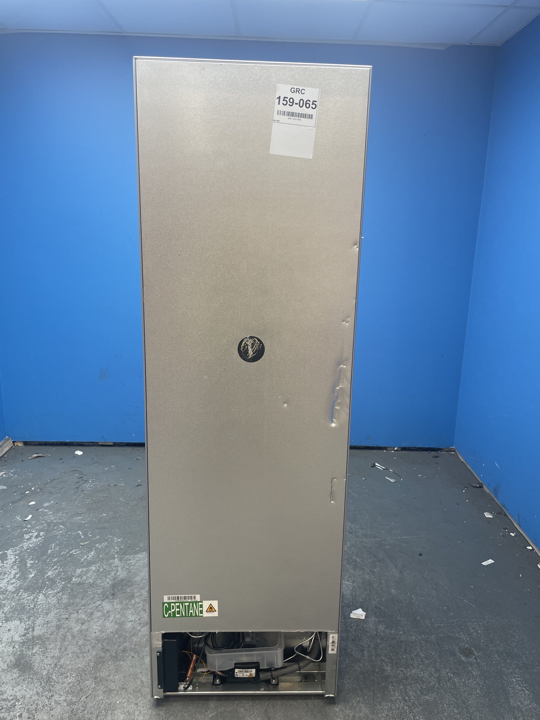 #GRC-159-065 - Hoover H-FRIDGE 300 HVT3CLECKIHS 252 Litre Combi Fridge Freezer