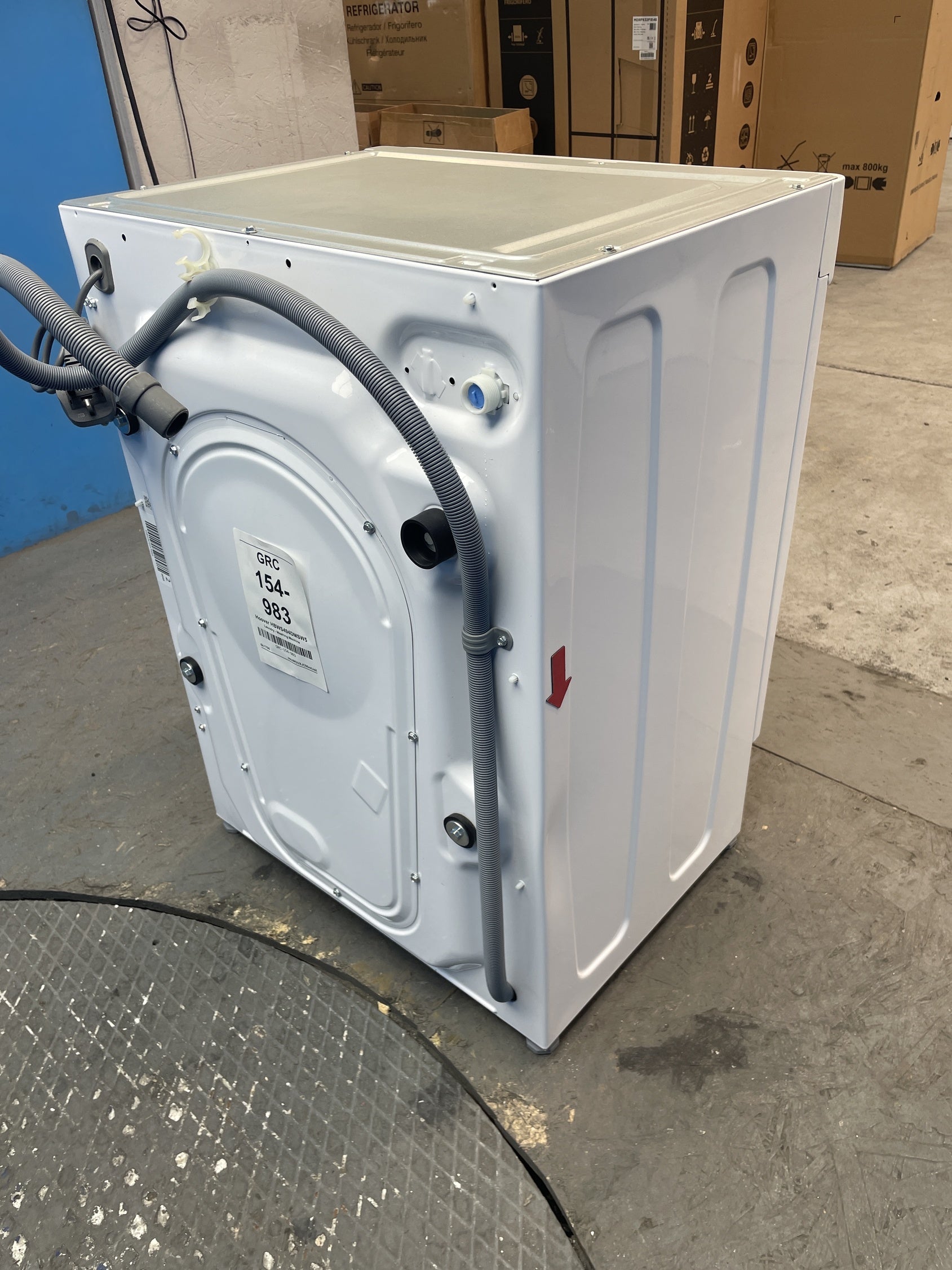 #GRC-154-983 - Hoover HBWS 494DMSW5-80 Integrated 9kg 1400rpm Washing Machine