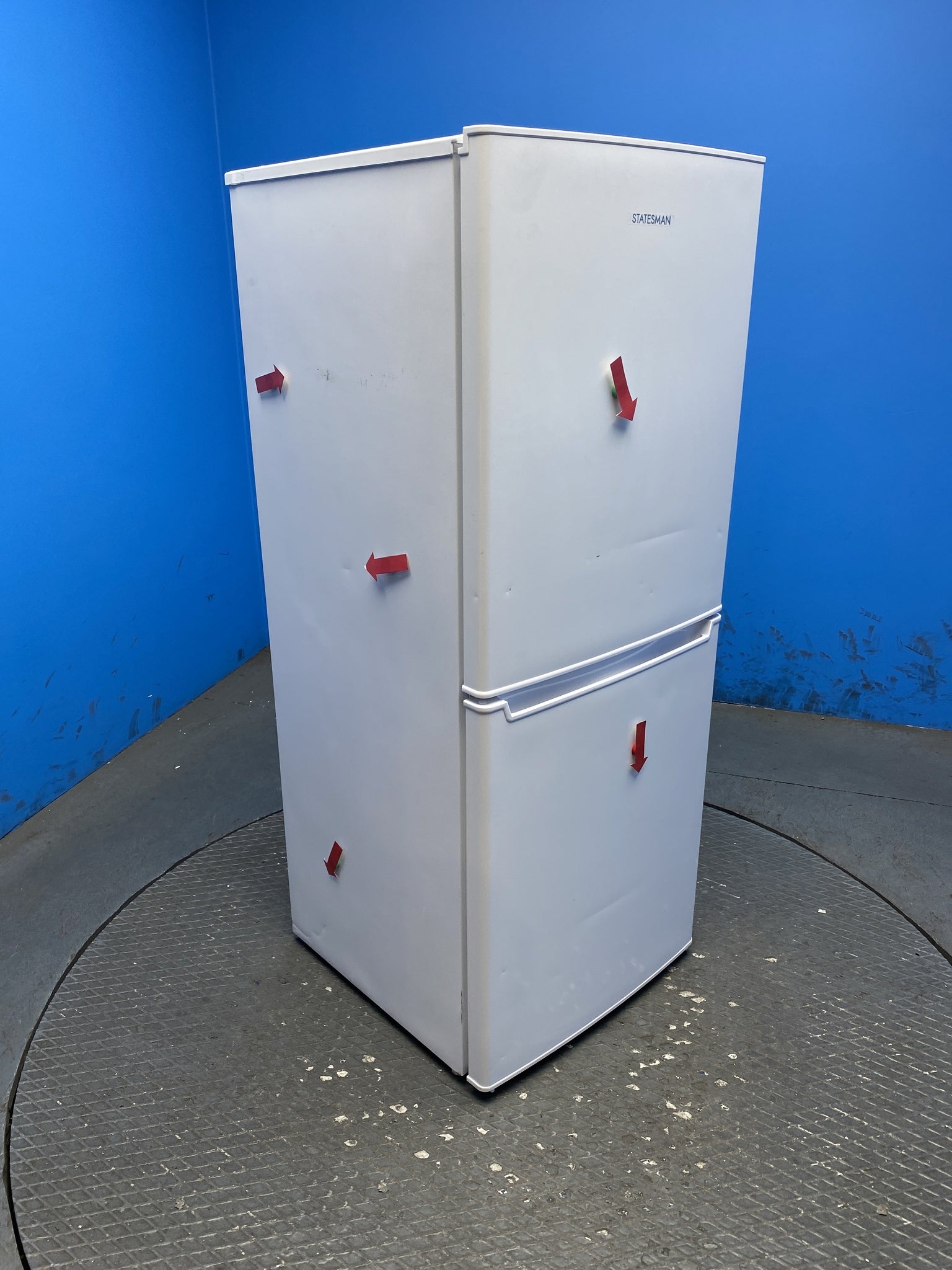 Statesman F13552W 185L 50/50 Combi Fridge Freezer
