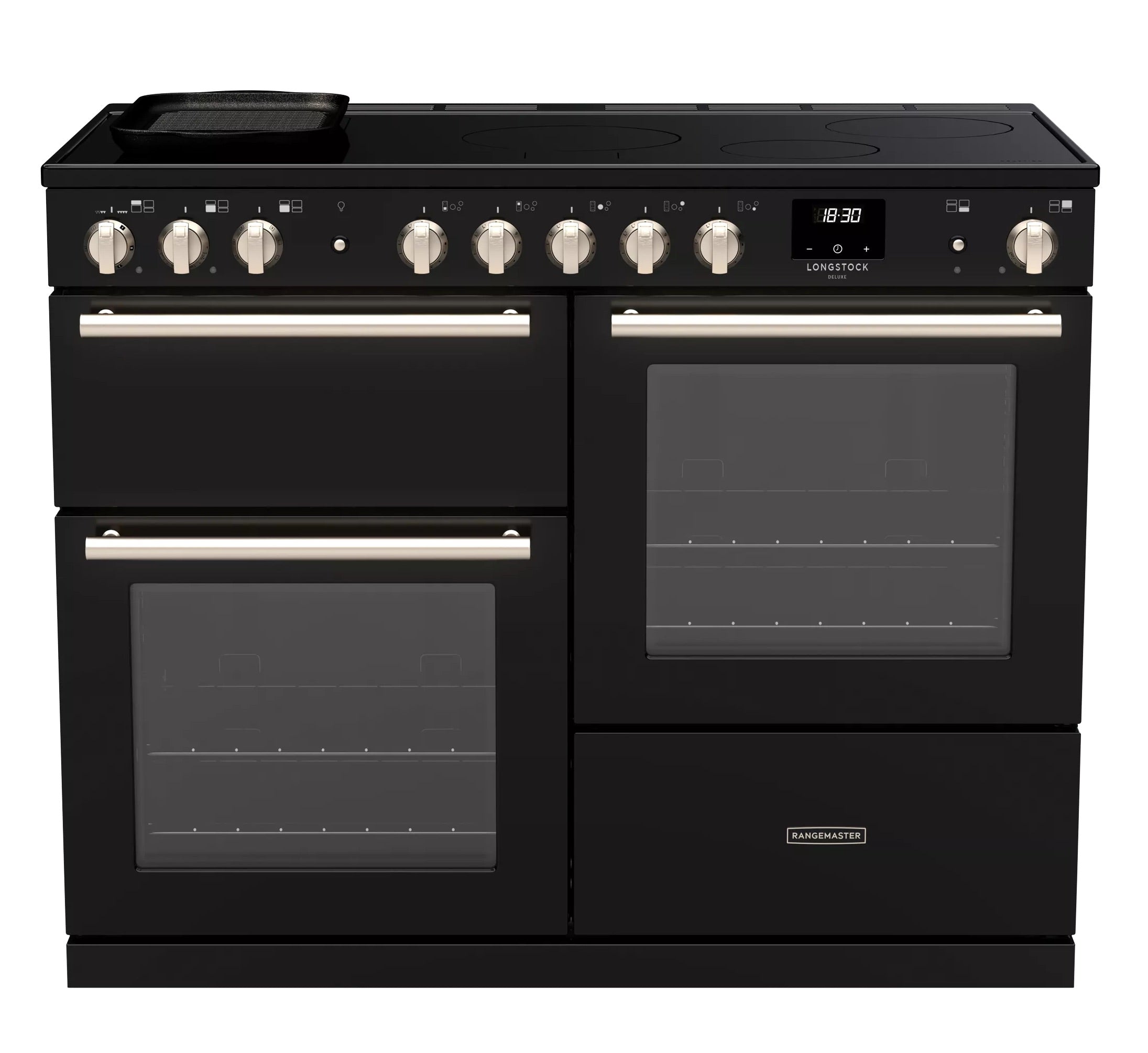 Rangemaster Longstock Deluxe LSDLO110EIPGBL/NI1 110cm Induction Range Cooker – Renew 2 U