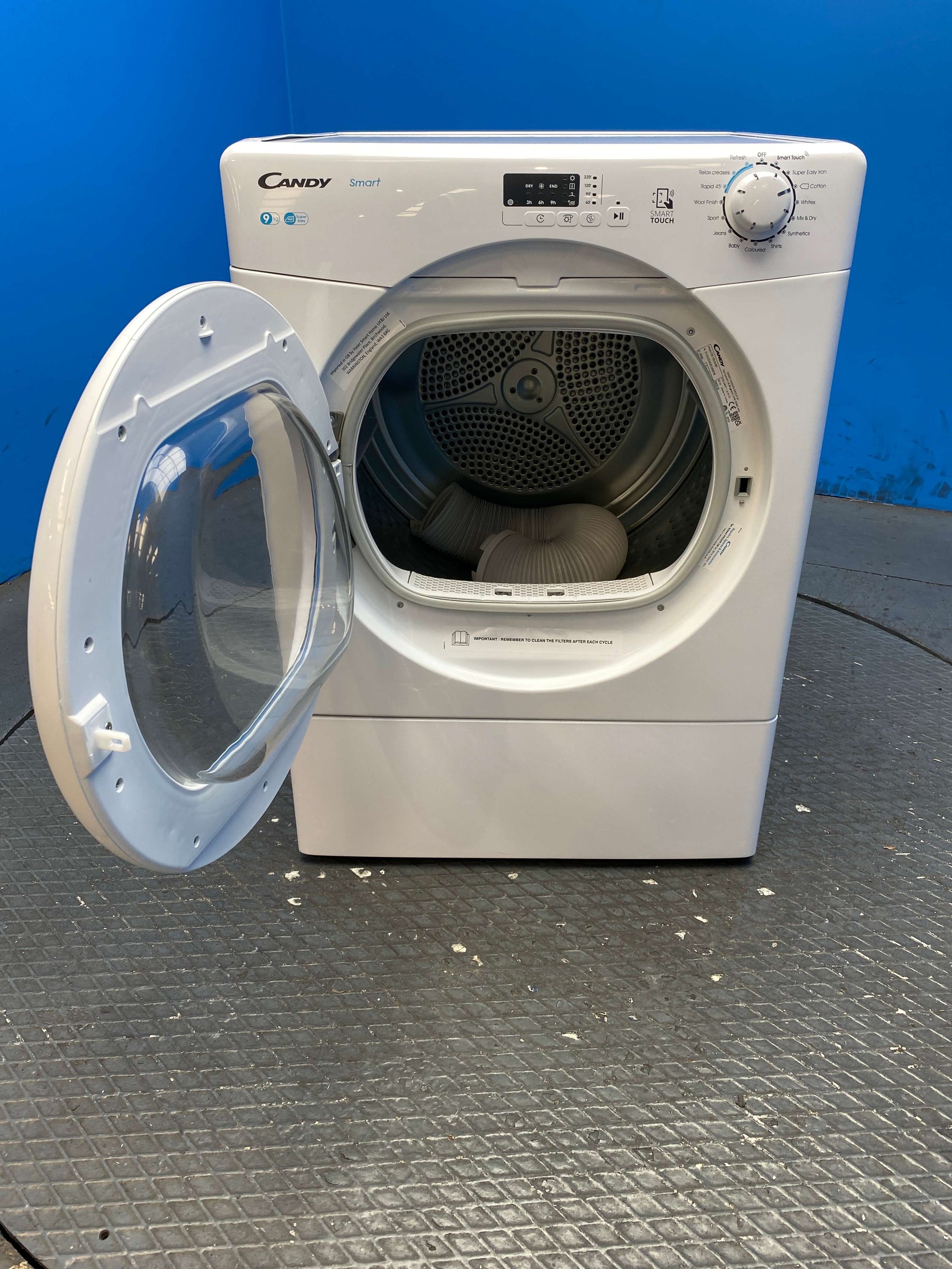Candy CSEV9LG 9kg Vented Tumble Dryer