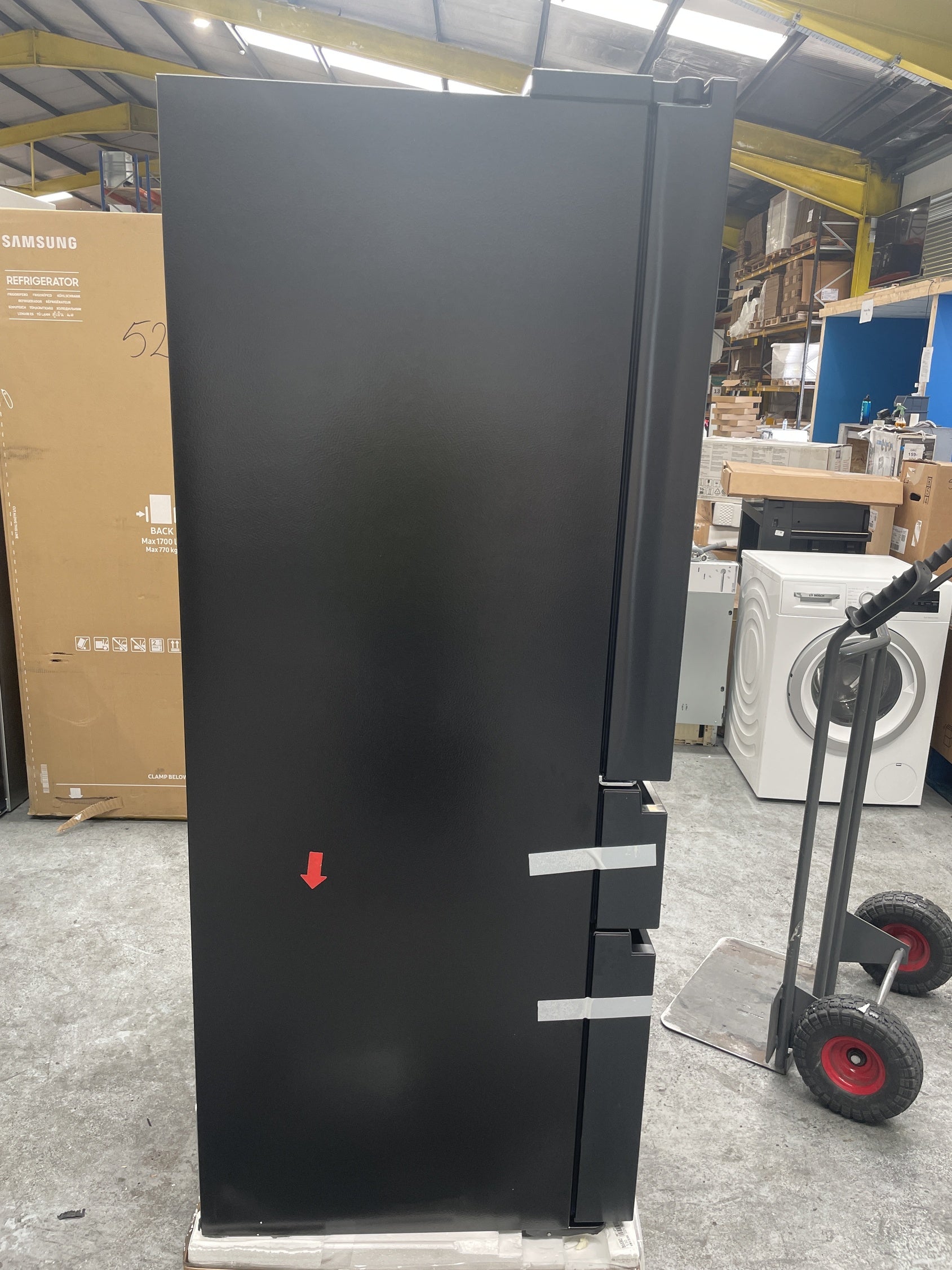 #GRC-158-128 - Hisense RF749N4SWFE PureFlat French Door Fridge Freezer