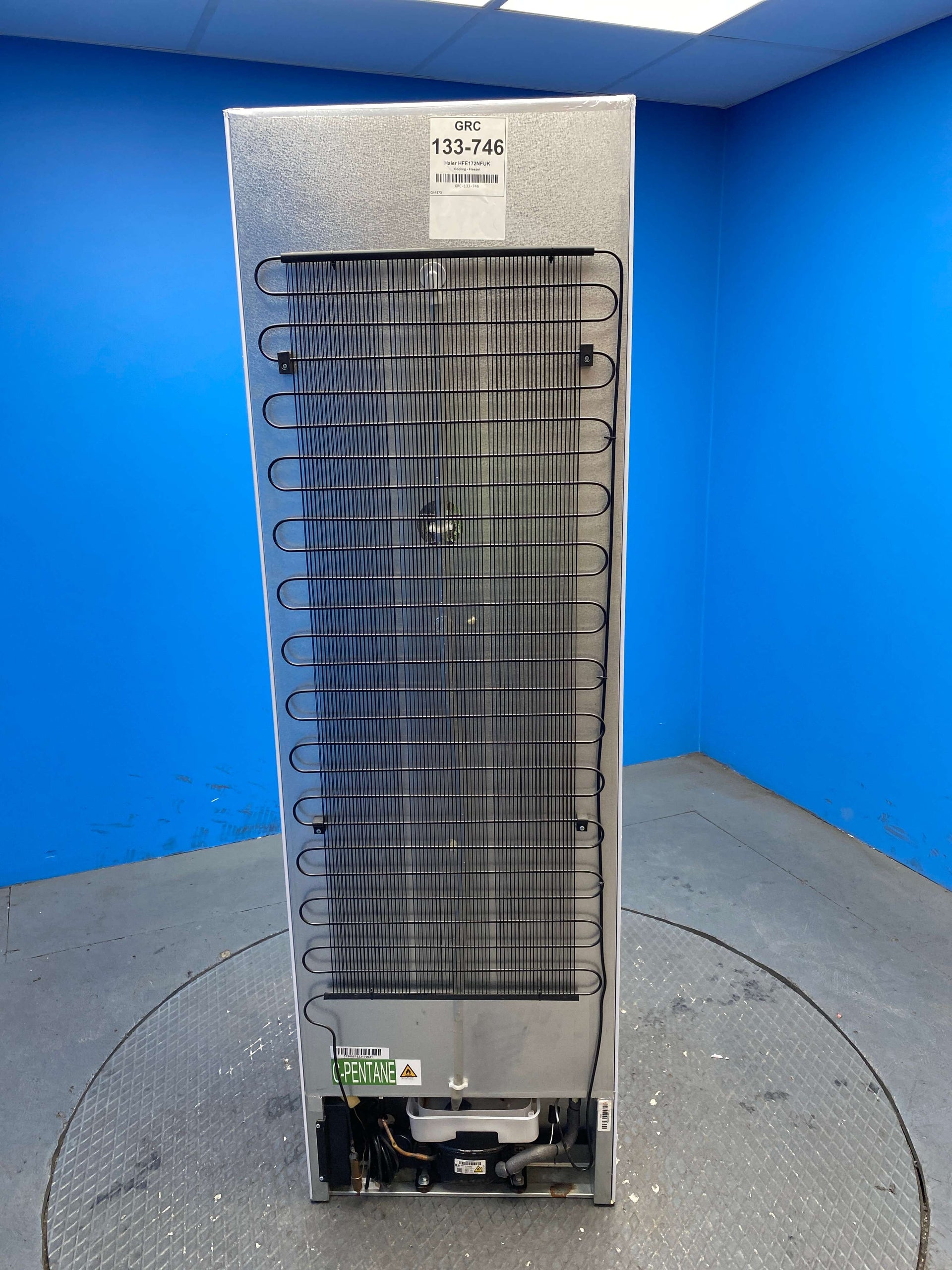 Haier HFE172NFUK Integrated Upright 200 Litre Freezer