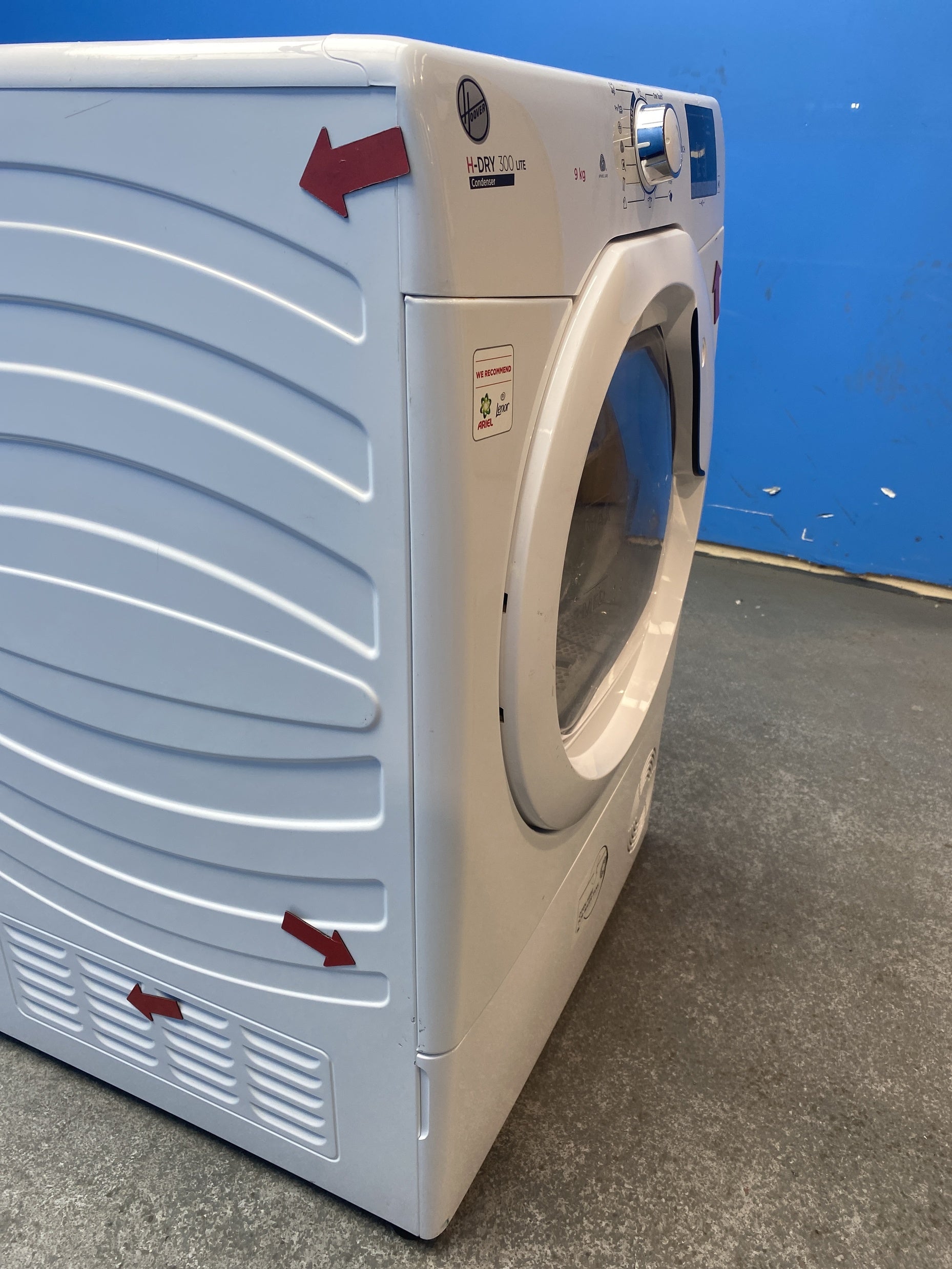 #GRC-156-172 - Hoover HLEC9DE 9kg Condenser Tumble Dryer