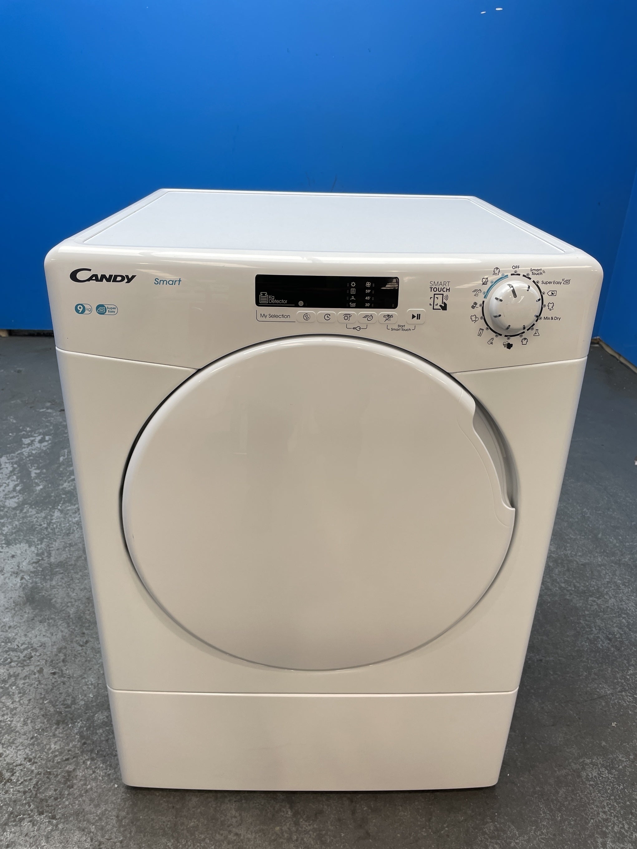 #GRC-160-368 - Candy CSE V9DF-80 9kg Vented Smart Tumble Dryer