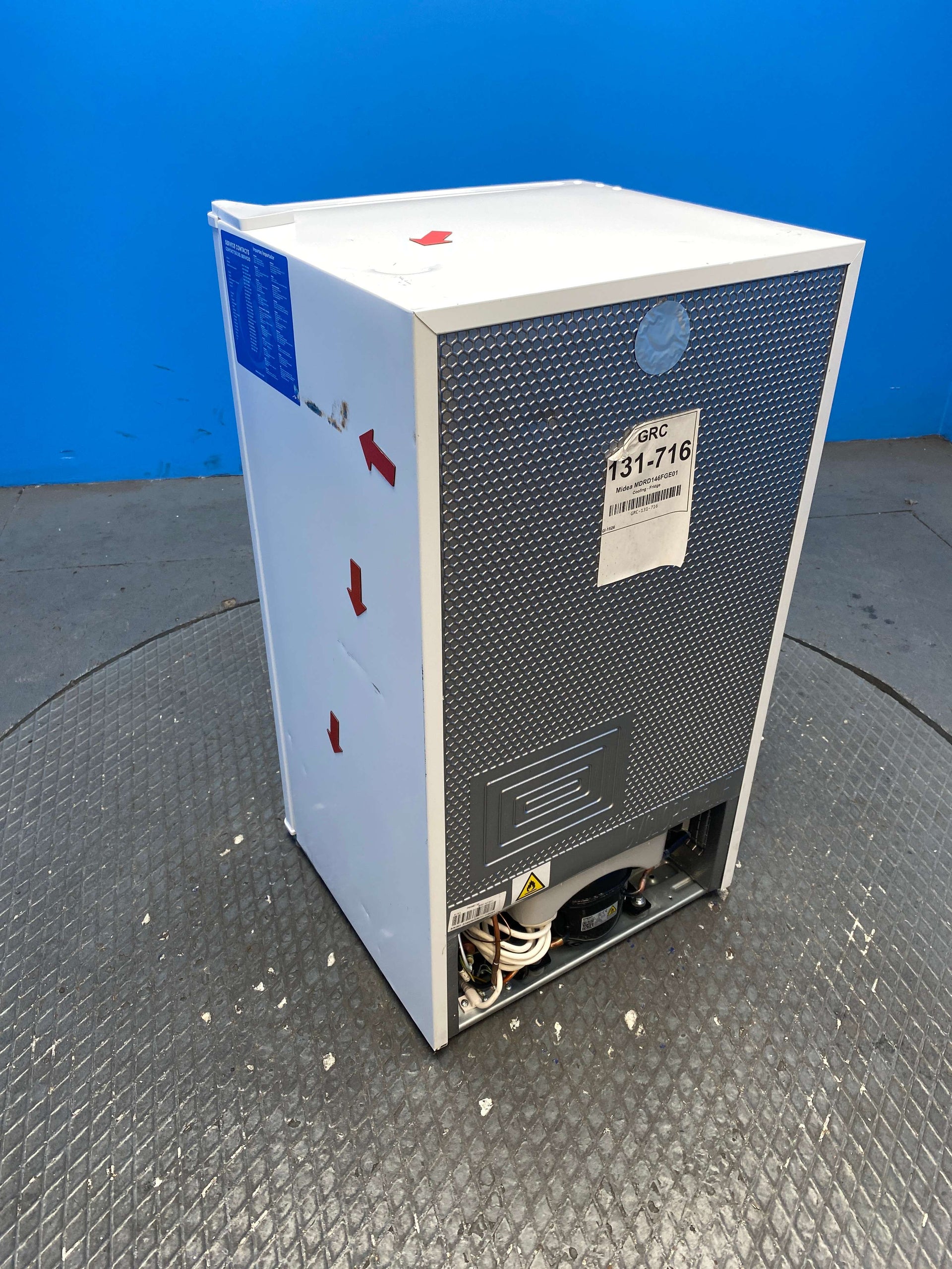Midea MDRD146FGE01 93 Litre Undercounter Fridge