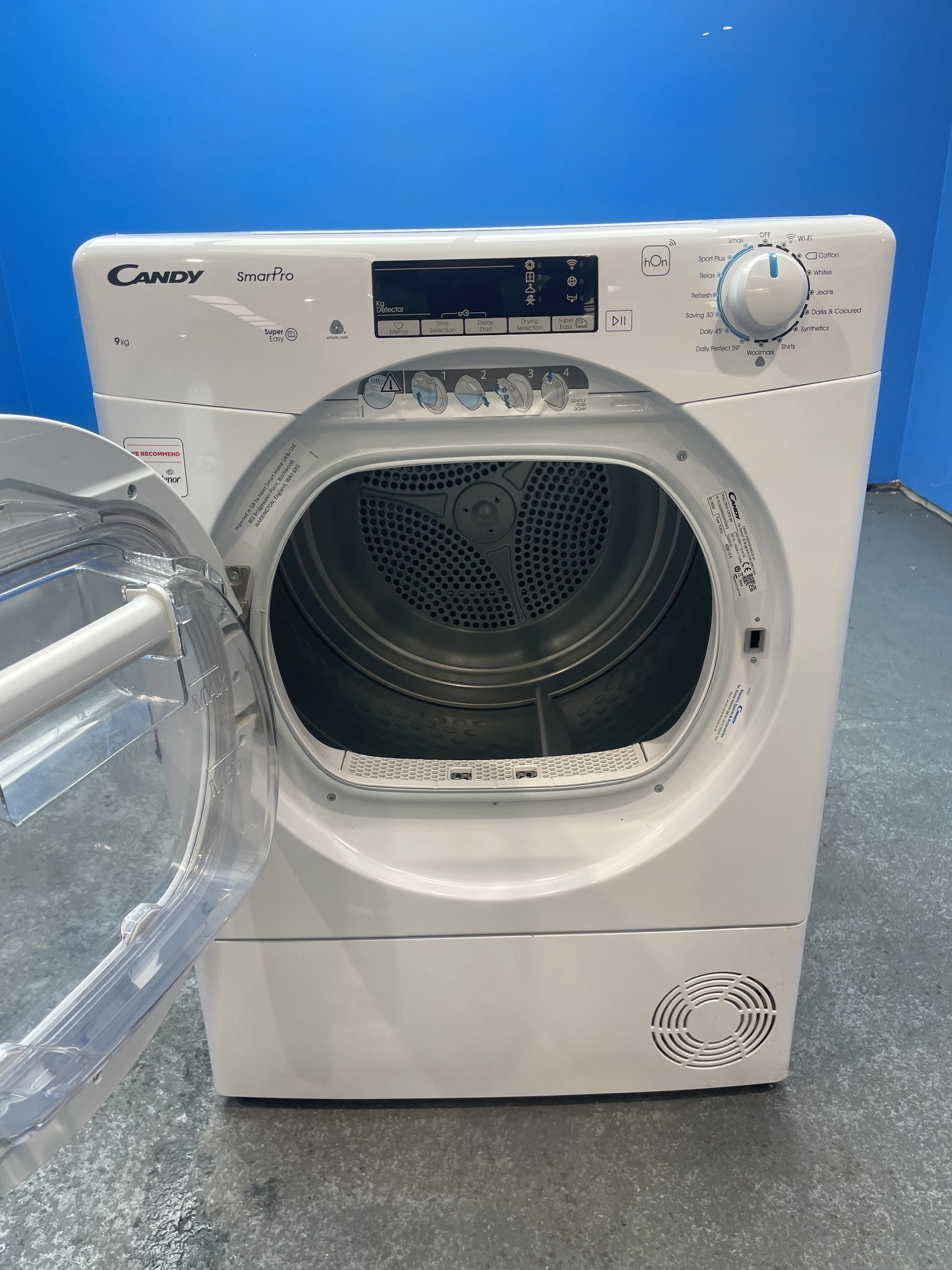#GRC-151-869 - Candy CROE C9TE-80 Smart Pro 9kg Condenser Tumble Dryer