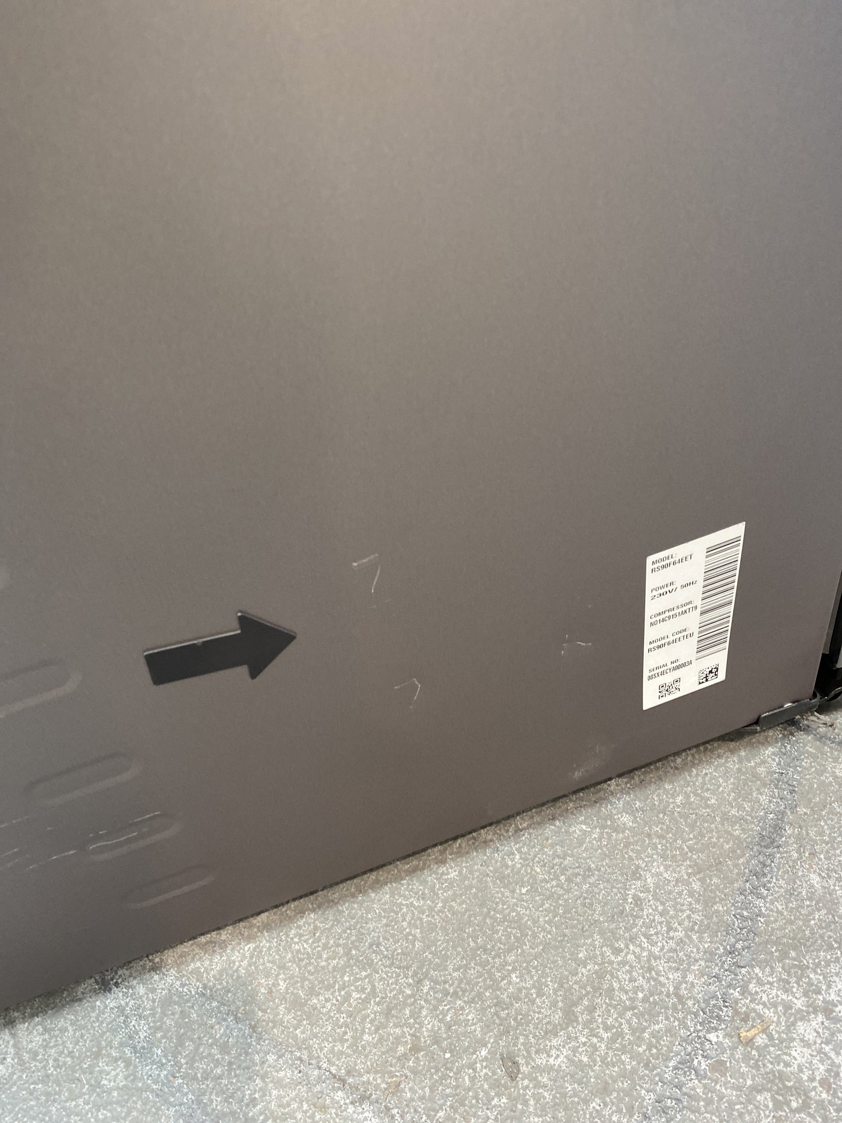 #GRC-144-943 - Samsung Bespoke AI Series 9 RS90F64EETEU American Fridge Freezer