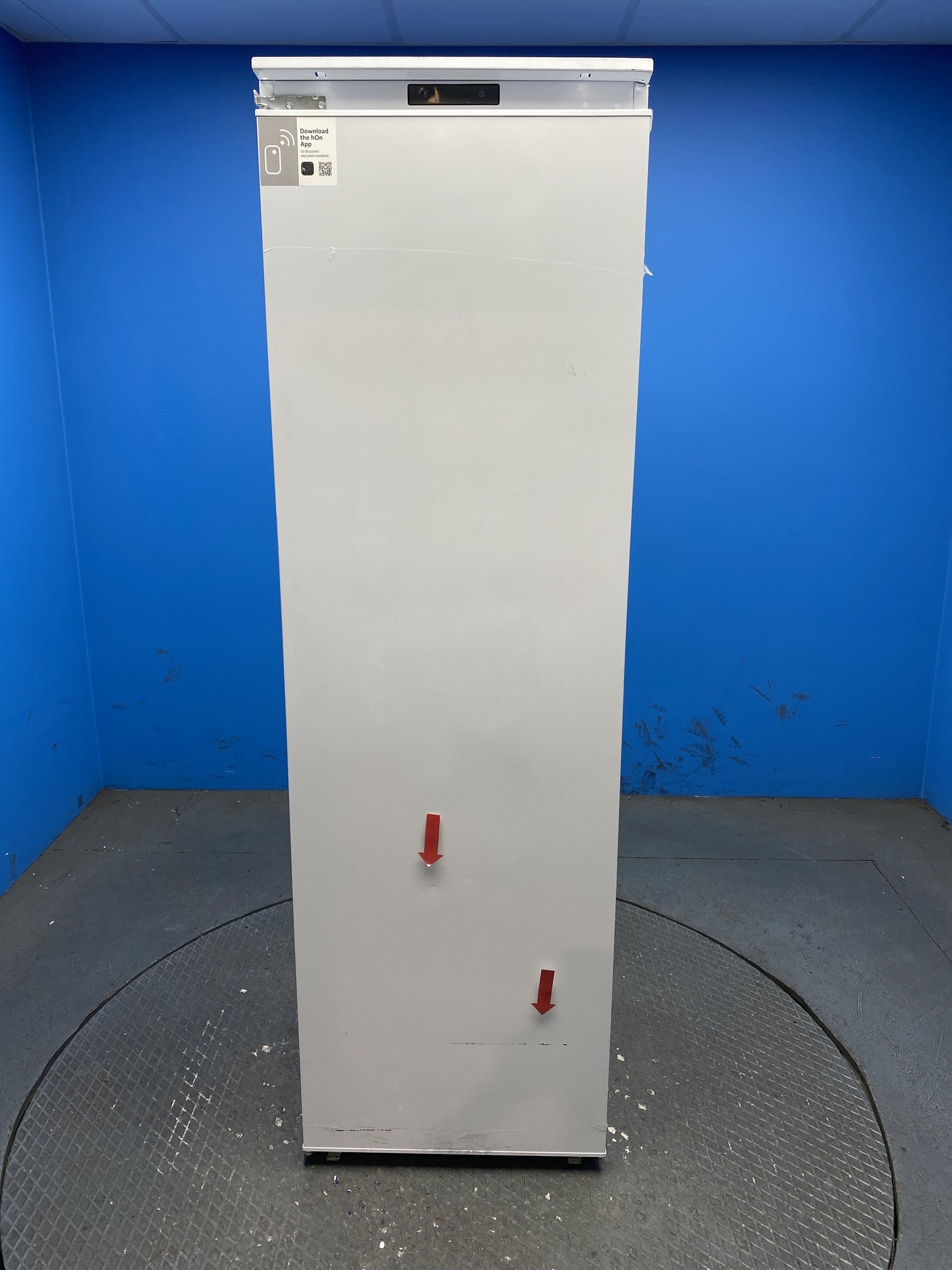 Hoover HOUS518EWK 177cm Integrated Upright Freezer