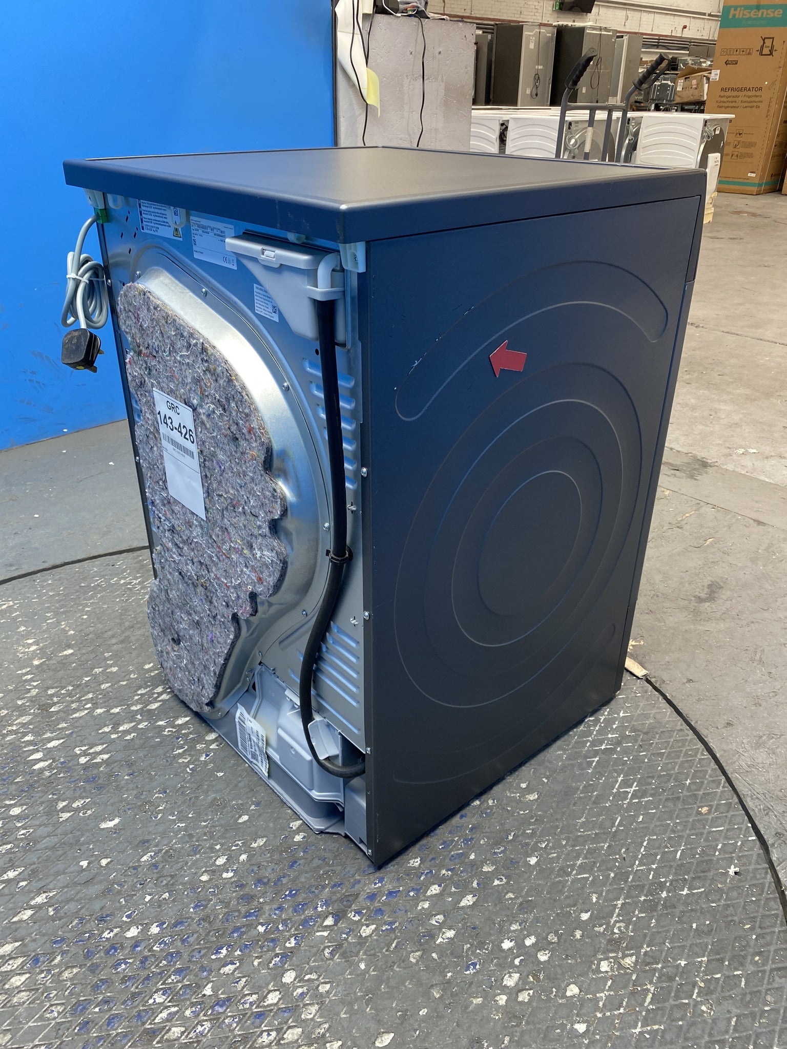 #GRC-143-426 - Bosch Series 6 WQG245R2GB 9kg Heat Pump Tumble Dryer