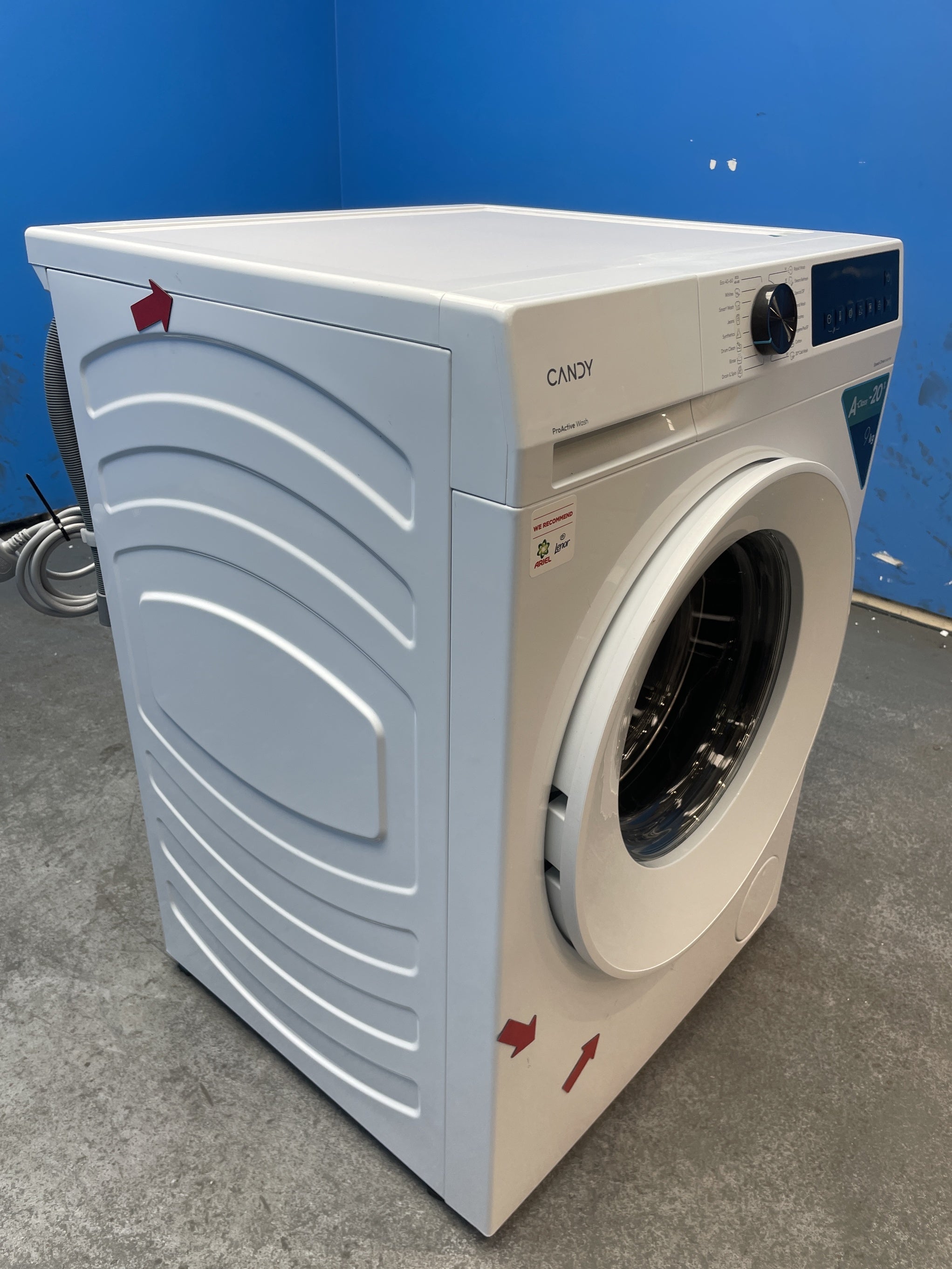 #GRC-158-388 - Candy Quick Pro GD 498-80 9kg 1400rpm Washing Machine