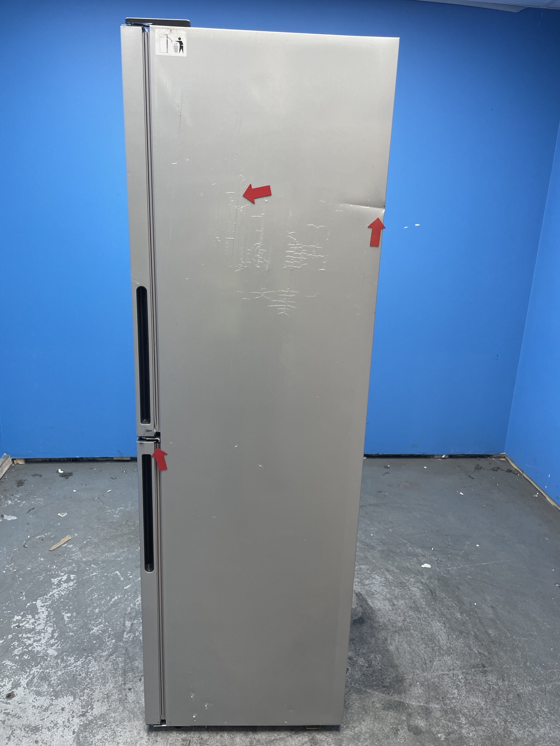 #GRC-158-401 - Hoover HOCT3L517ESK 252 Litre Combi Fridge Freezer