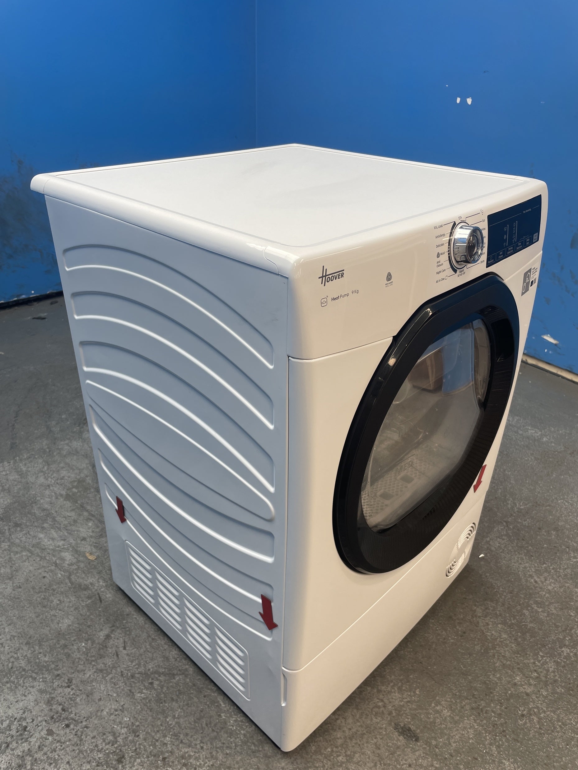 #GRC-160-128 - Hoover H-DRY 350 HRE H9N2TBE-80 9kg Heat Pump Tumble Dryer