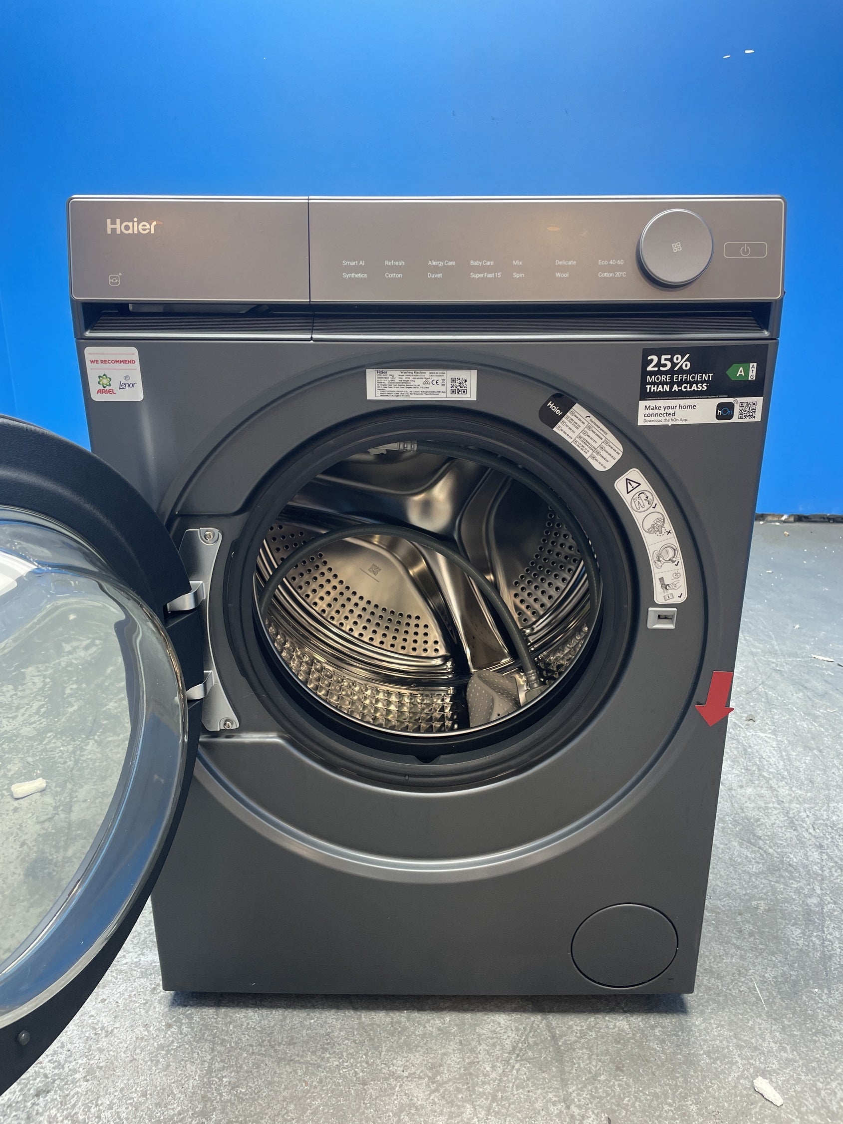 #GRC-158-998 - Haier X Series 7 HW90-B14367GTUUK 9kg 1400rpm Washing Machine