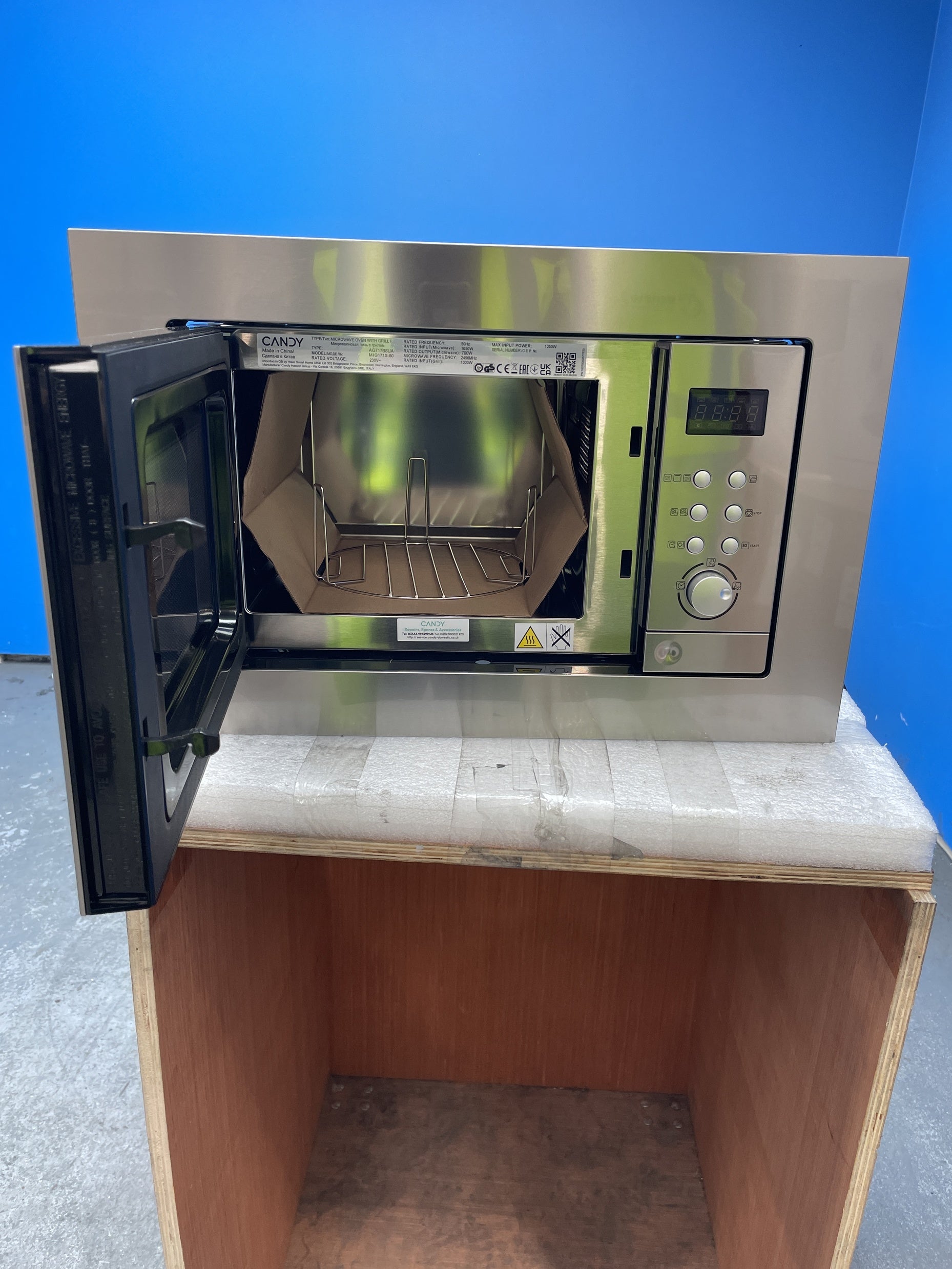 #GRC-157-723 - Candy MIG171X Built-in 17 Litres Grill and Microwave