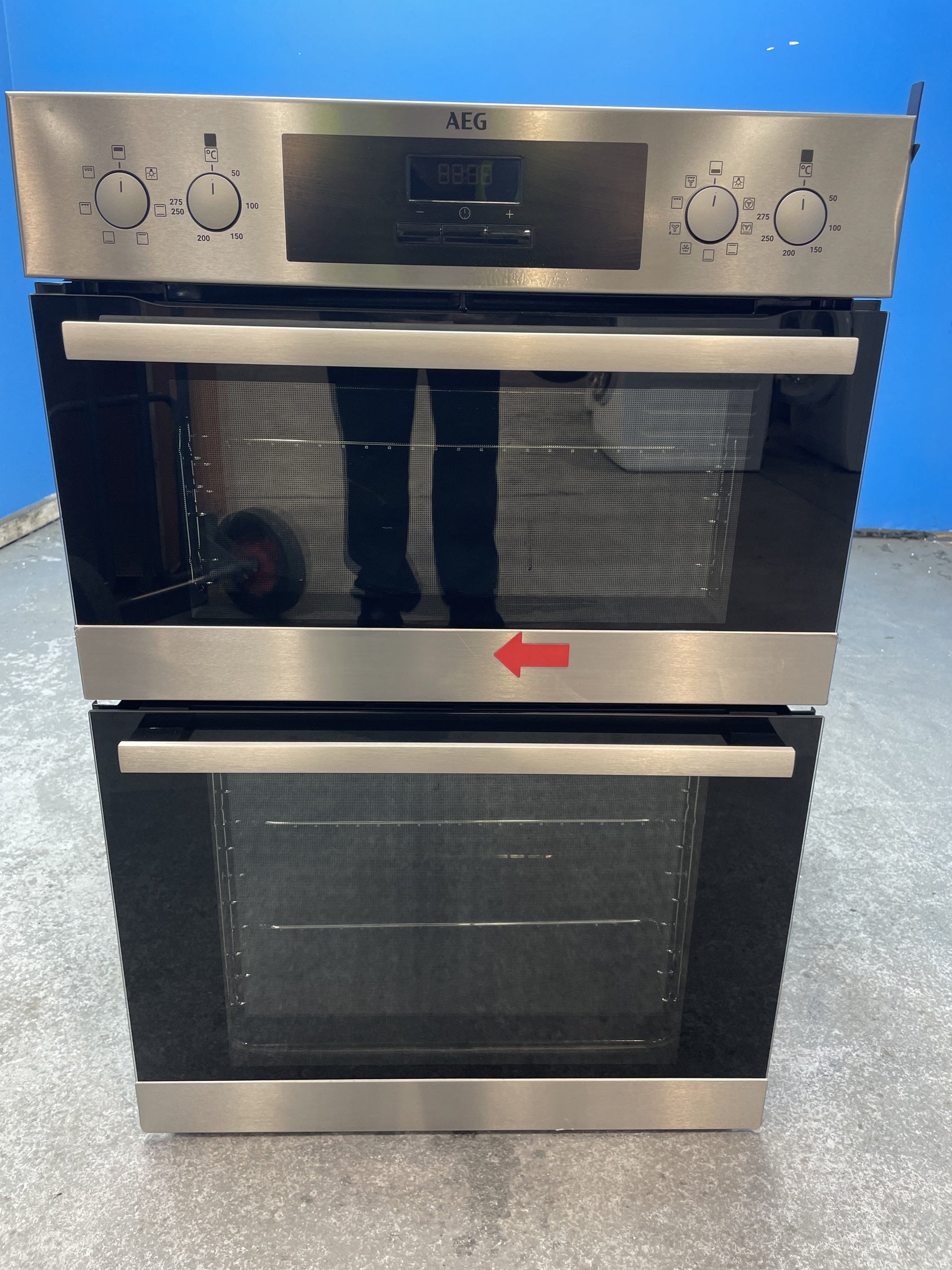 #GRC-158-234 - AEG DCB331010M SurroundCook Built-In Electric Double Oven