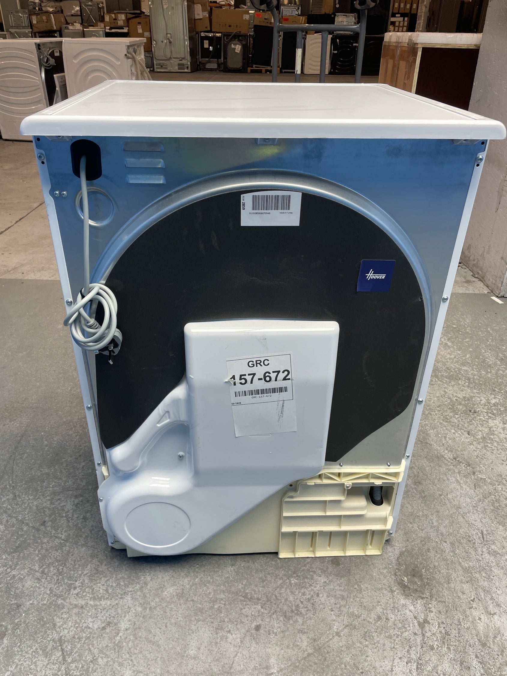 #GRC-157-672 - Hoover HRE C10TE-80 10kg Condenser Tumble Dryer