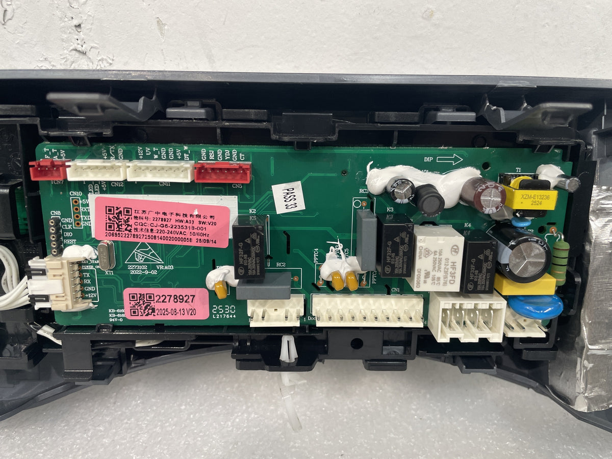 #GRC-157-417 - Hisense WD5S1045BB Washer Dryer Control Board