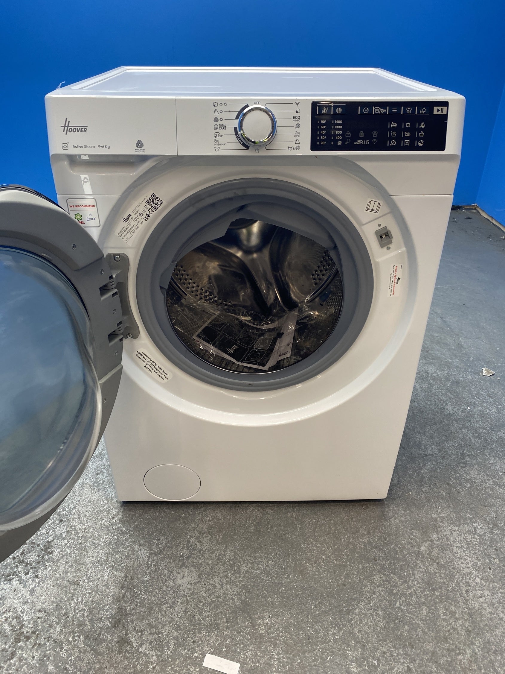#GRC-157-111 - Hoover H-Wash & Dry 500 HD496AMC/1-80 9/6kg 1400rpm Washer Dryer