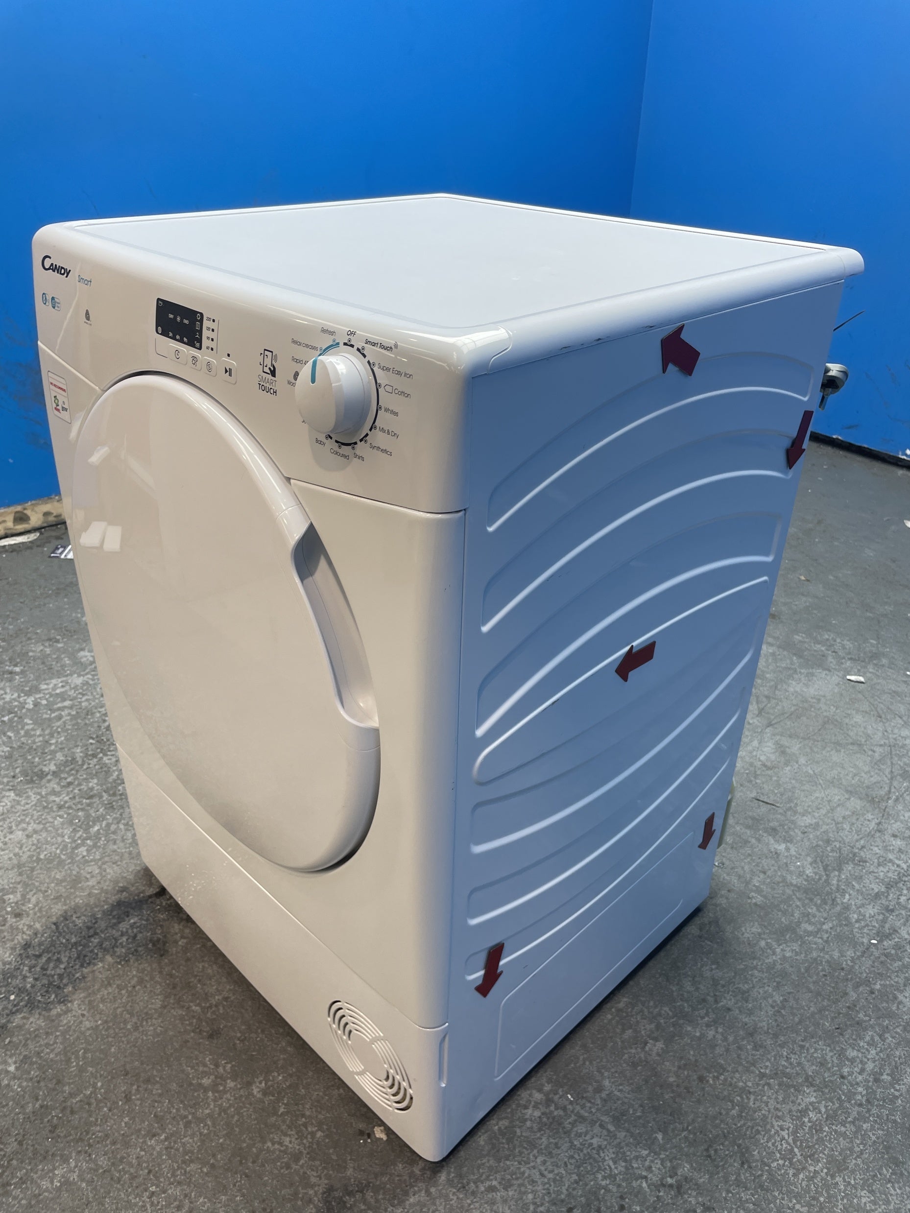 #GRC-154-329 - Candy KSEC8LF 8kg Smart Condenser Tumble Dryer