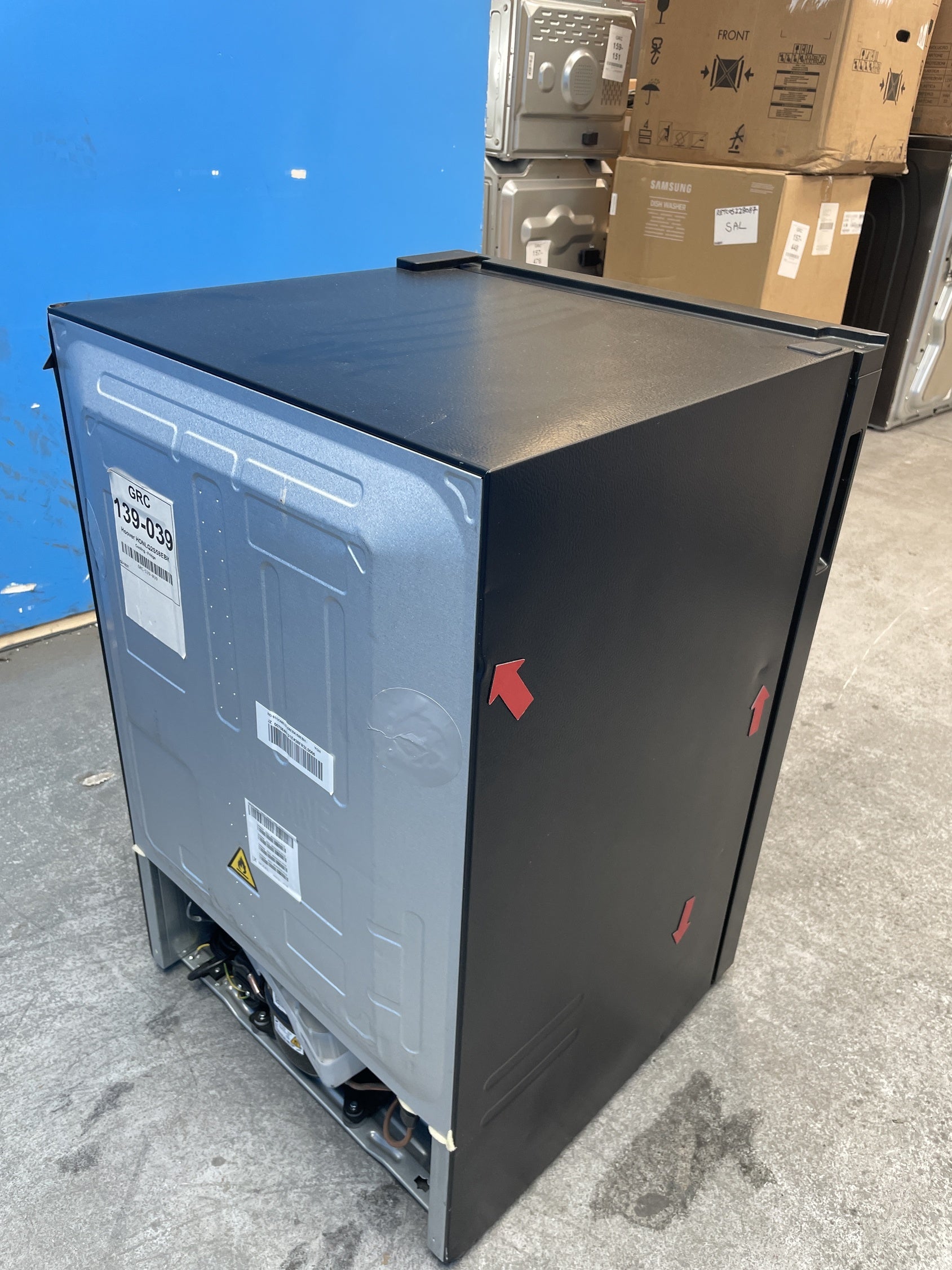#GRC-139-039 - Hoover H-Freeze 300 HONUQ2L58EBK 90L Under Counter Freezer