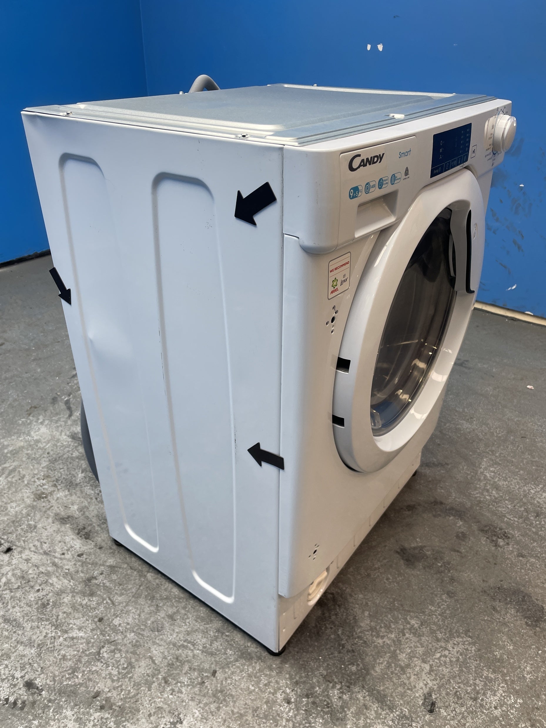 #GRC-151-516 - Candy CSW 4106TE/1-80 10kg / 6kg 1400 Spin Smart Washer Dryer