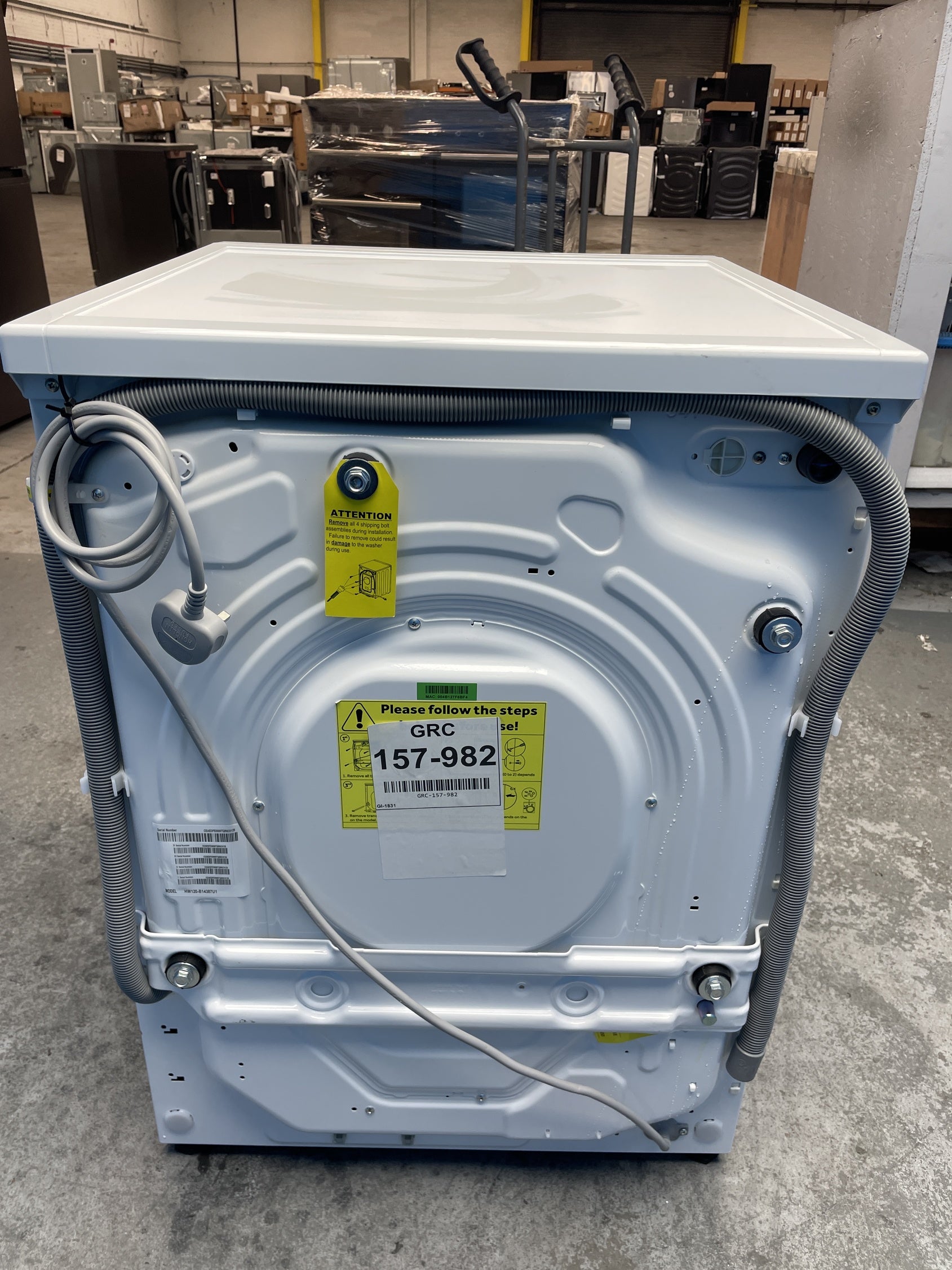 #GRC-157-982 - Haier X Series 9 HW120-B14387U1 12kg 1400rpm Washing Machine