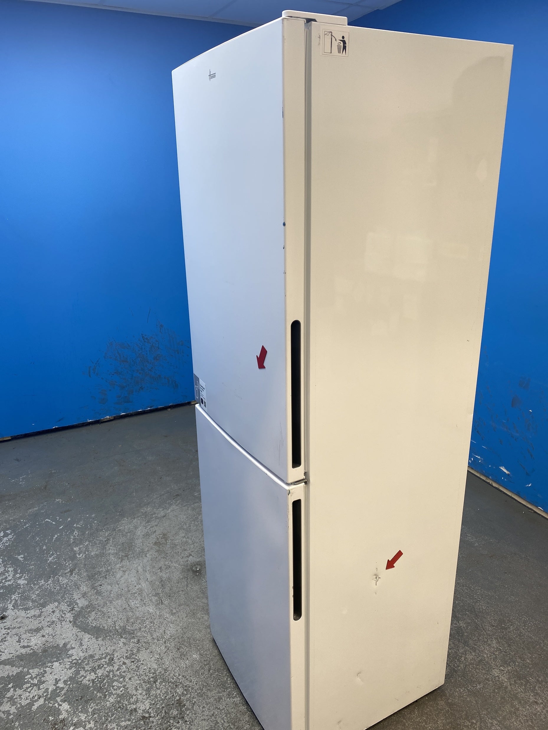 #GRC-157-063 - Hoover HVCT3L517EWKR H-FRIDGE 300 Low Frost Fridge Freezer