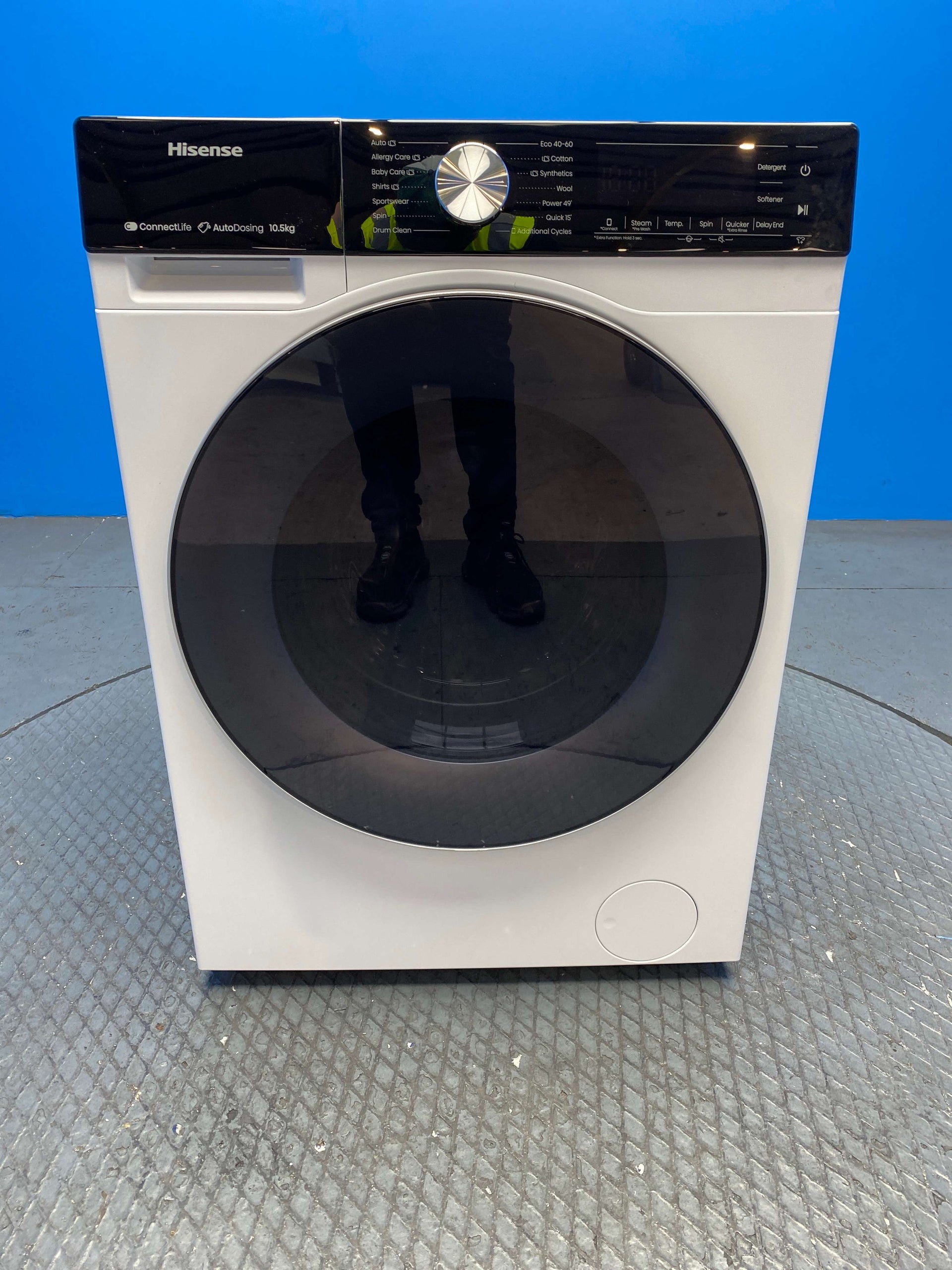 Hisense WF5S1045BW 10.5kg 1400 Spin Washing Machine