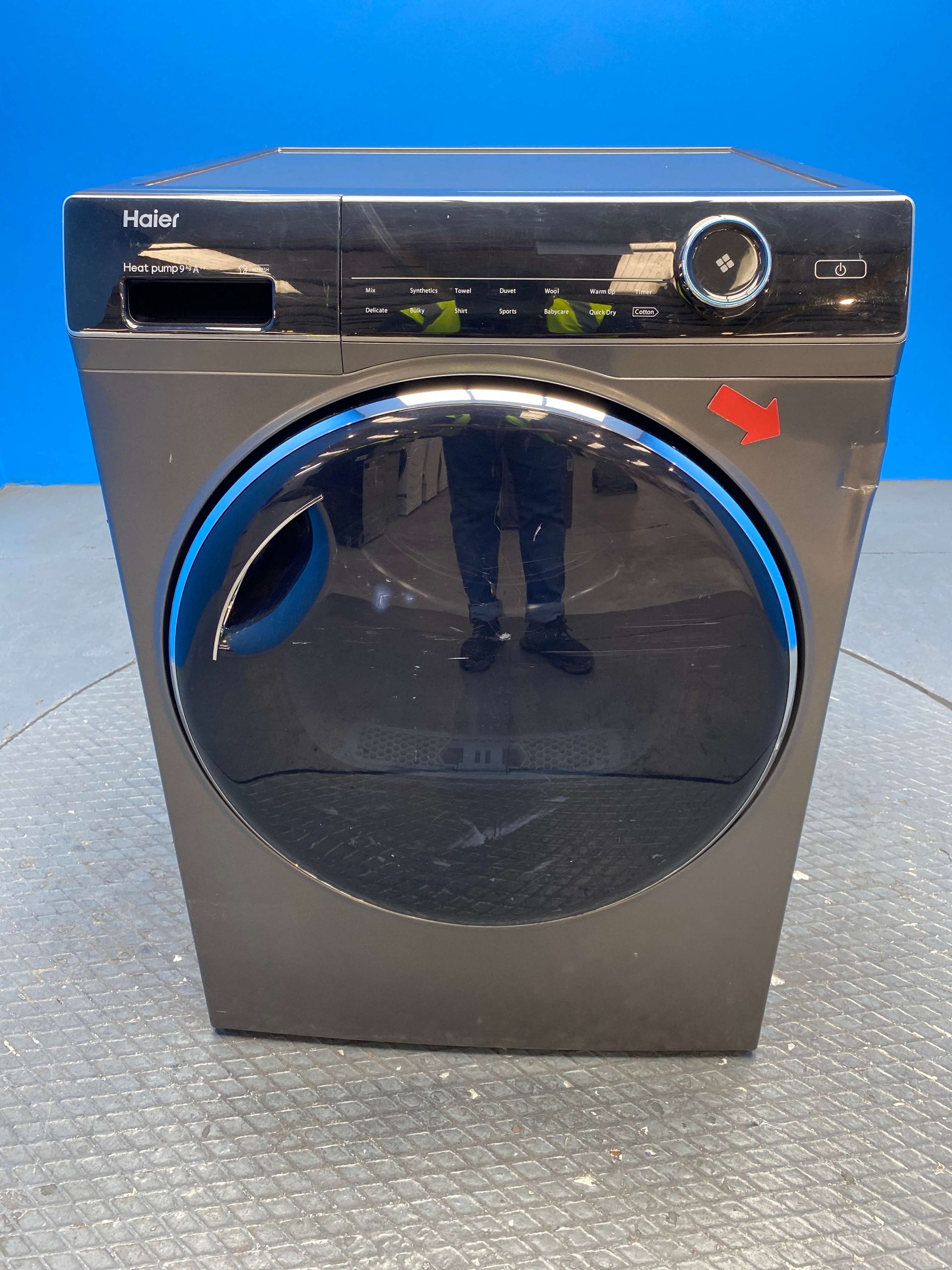 Haier HD90-A2939S Series 3 9kg Heat Pump Tumble Dryer